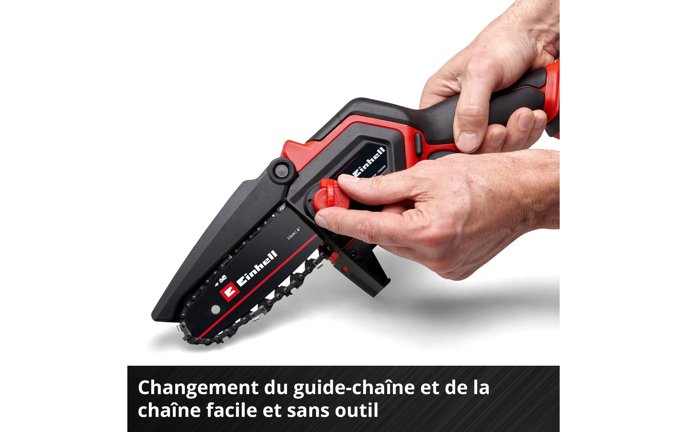 Einhell Tronçonneuse à batterie »Einhell GE-PS 18/15 Li 12.5 cm Schnittlänge, Holster Kit«