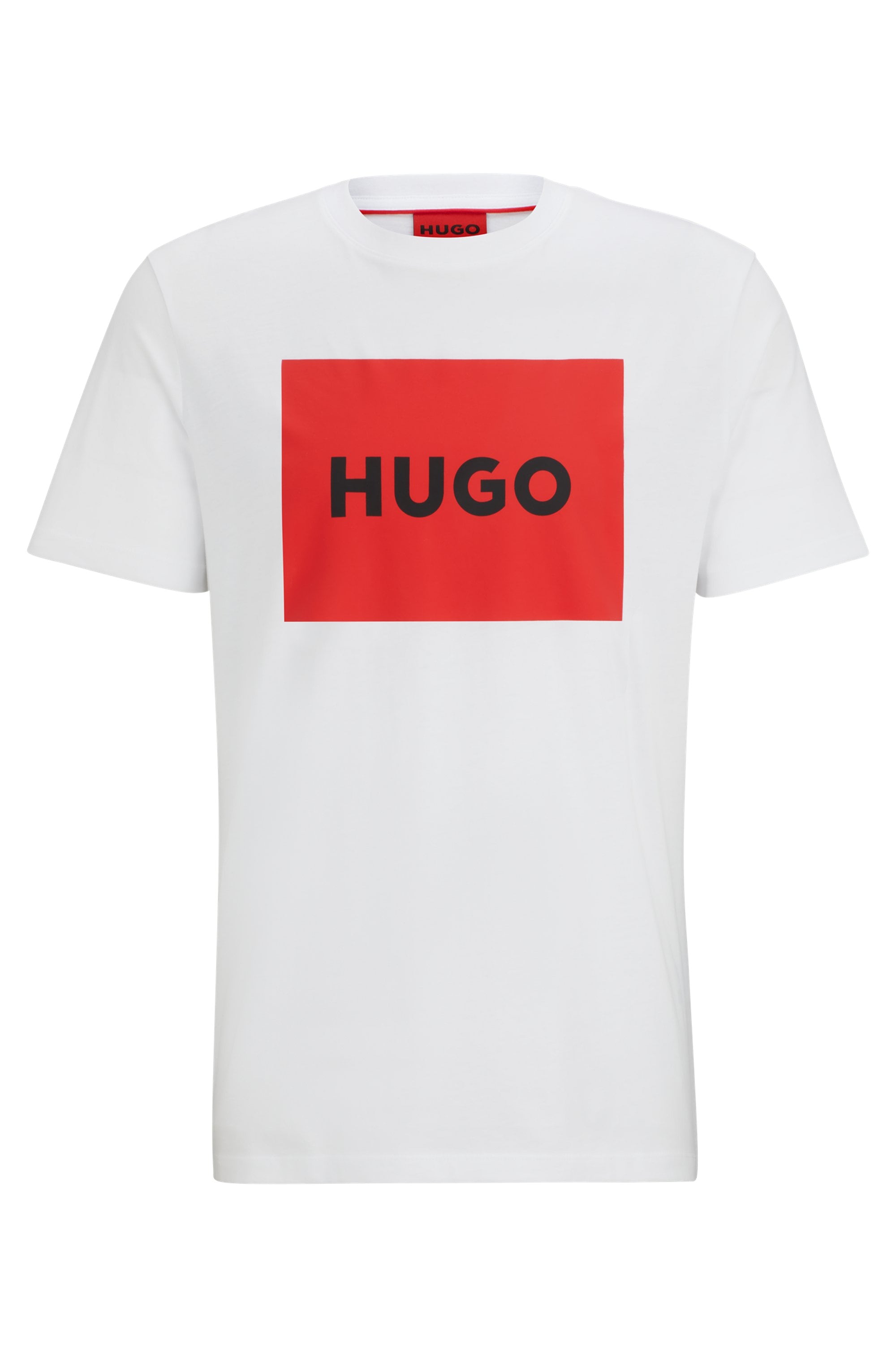 HUGO T-Shirt »Dulive« Rundhalsausschnitt, Regular Fit, Basic Must Have, HUGO Logo Gummidruck