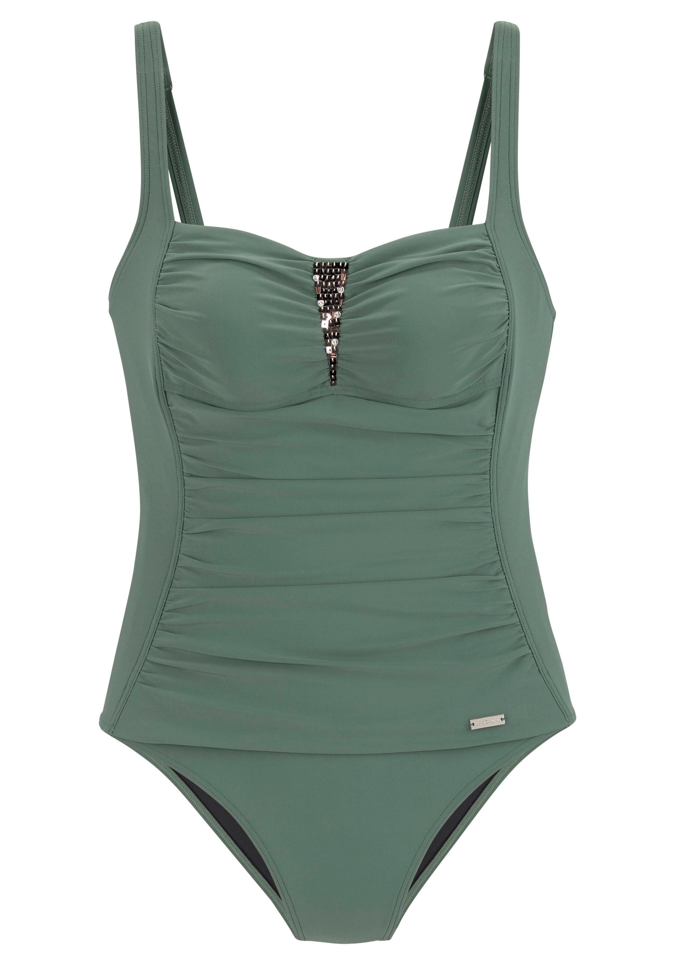 LASCANA Maillot de bain mit Pailletten besetzt