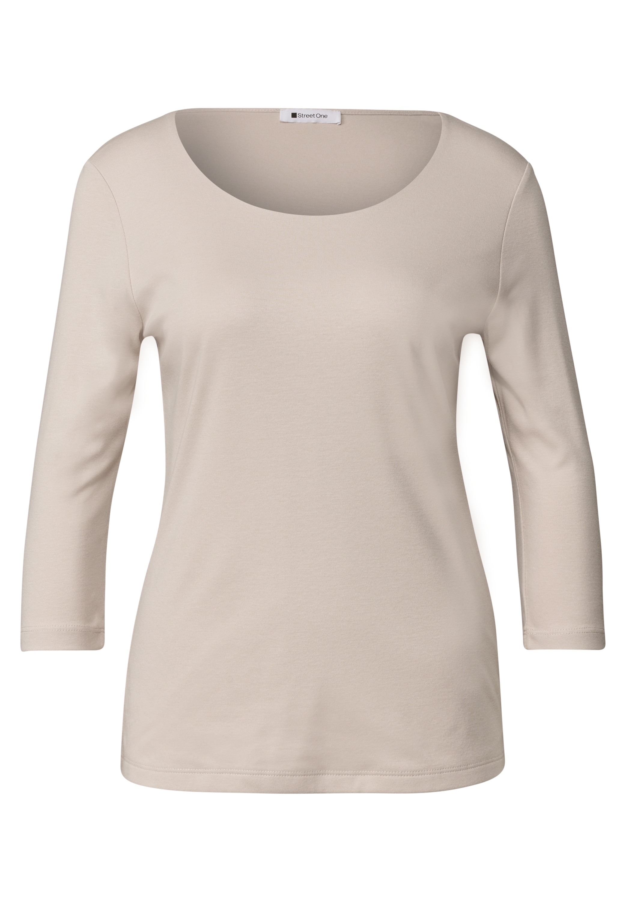 STREET ONE T-shirt à manches 3/4 »Style Pania« style basique, col rond