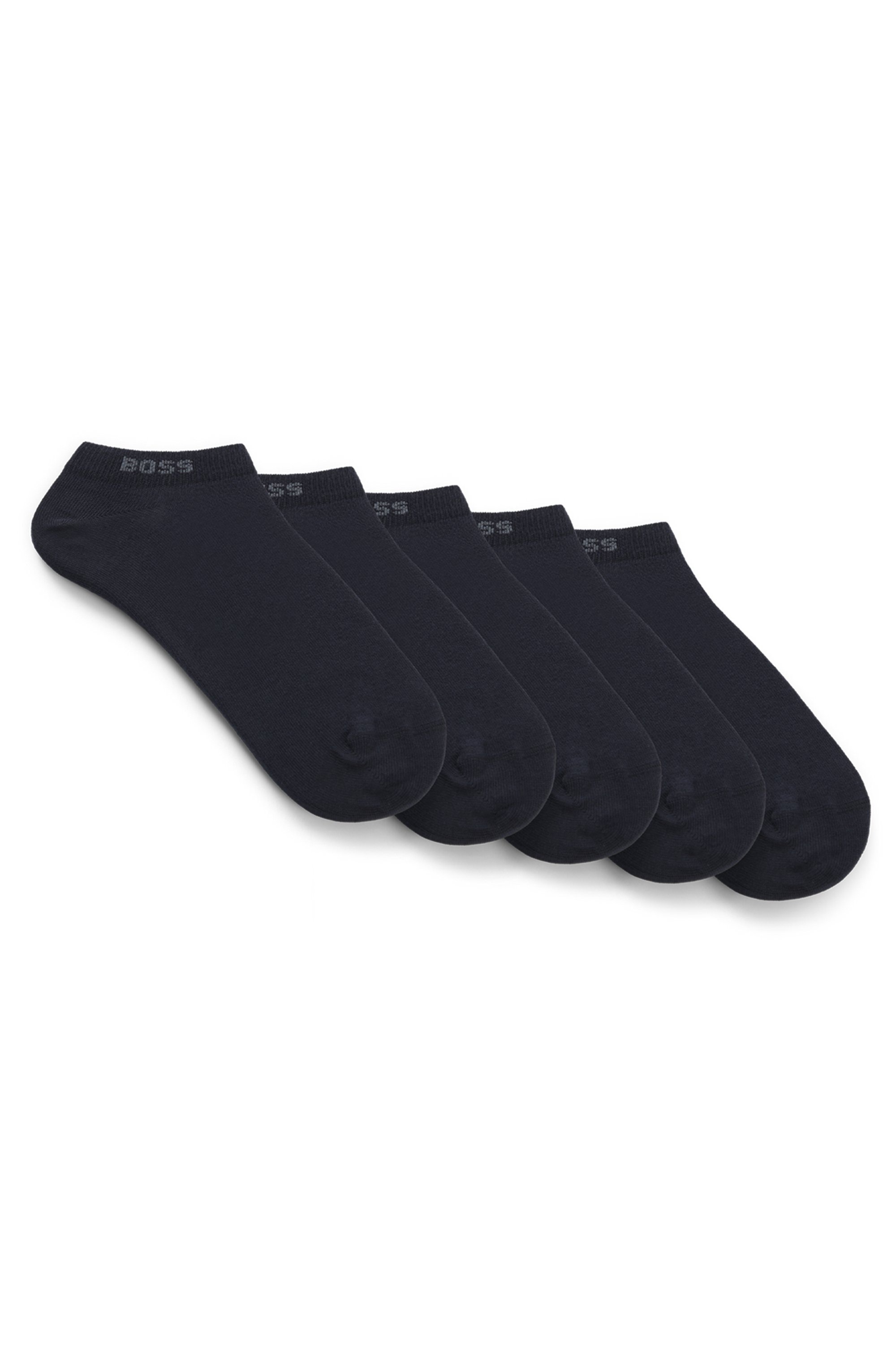 BOSS Chaussettes de baskets »5P AS Uni CC« Paquet, 5 cuis tlg. avec label BOSS