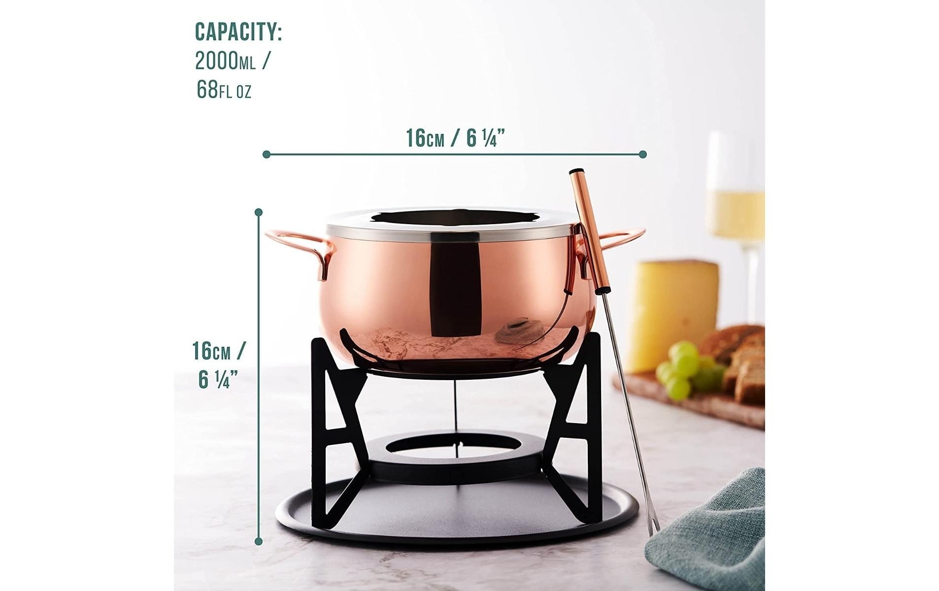   Fondue »Oak & Steel 11 Teile«