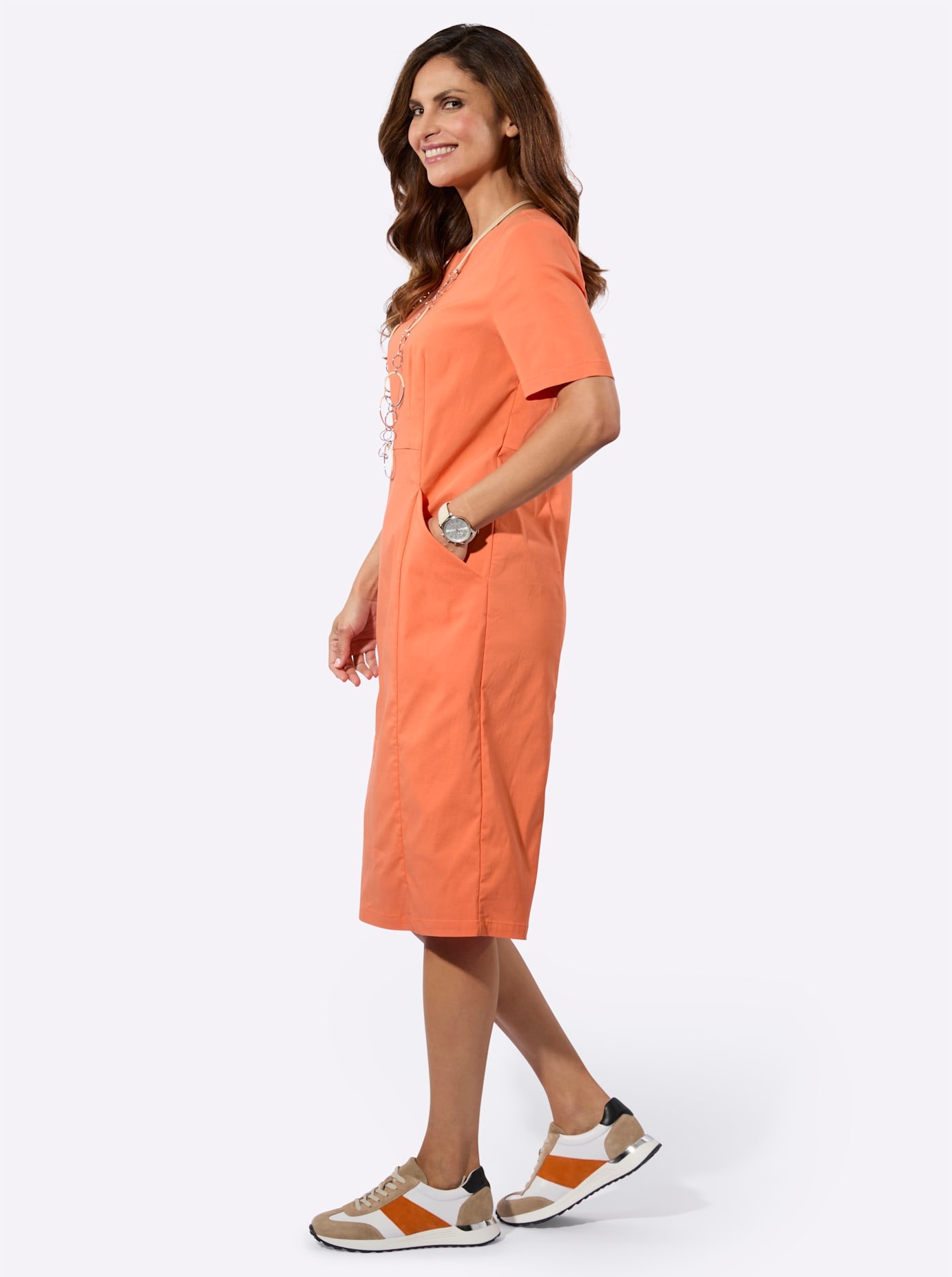 Inspirationen Etuikleid »Bengalin-Kleid« Eingrifftaschen