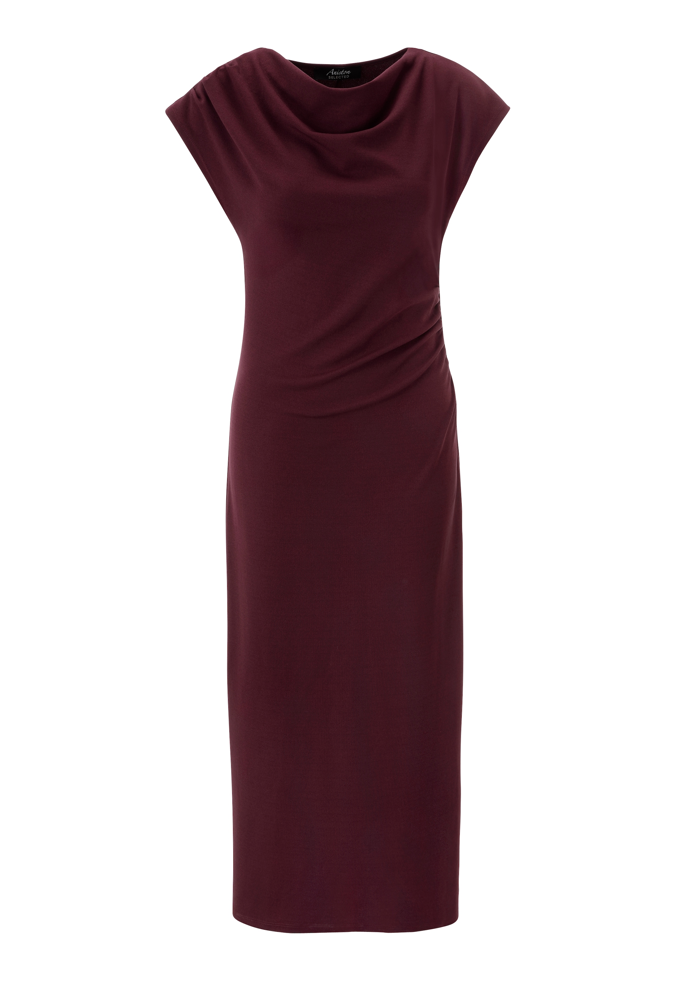 Aniston SELECTED Robe midi avec col cascade - NOUVELLE COLLECTION