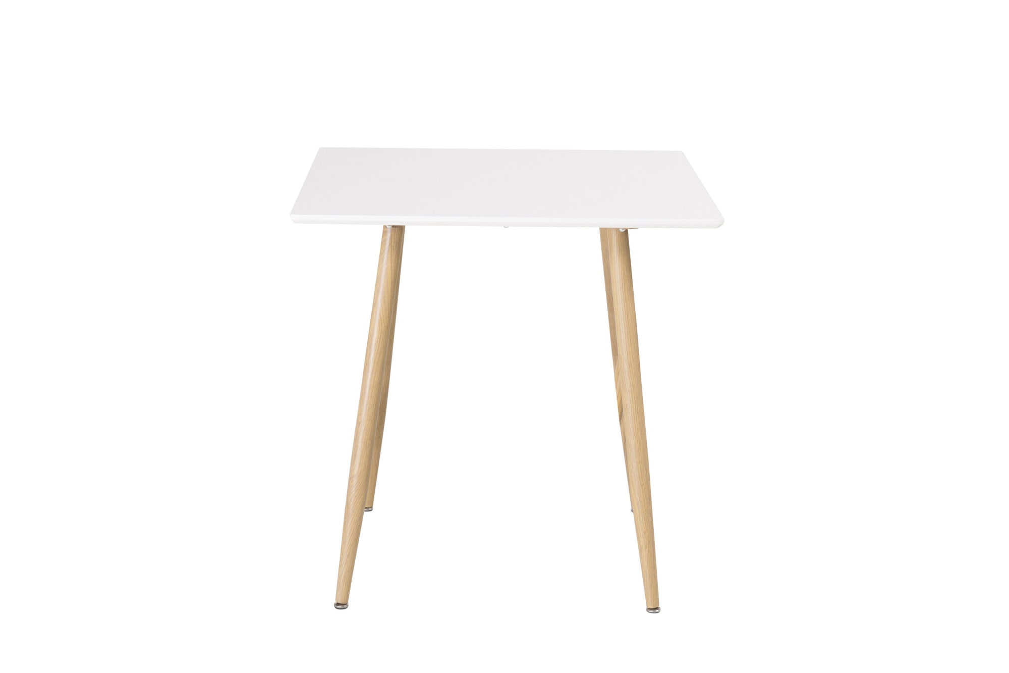 Venture Home Esstisch »Polar, runder Esstisch in Eichenholz-Optik, modern, Ø 90 cm« Esszimmertisch, MDF, Stahlbeine, quadratisch, kompakt, modern