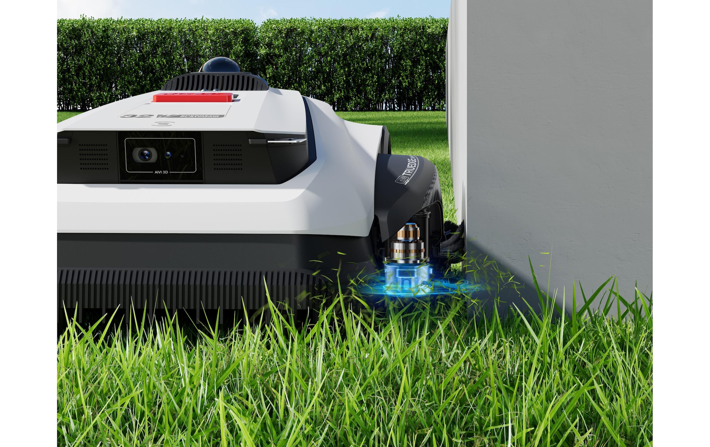 ECOVACS Robot tondeuse »GOAT A1600 LiDAR PRO« Mäheffizienz von 400 m²/h, Trimmer (8500 rpm),   Dual-LiDAR Navigation, leistungsstarker 32-V Energieplattform