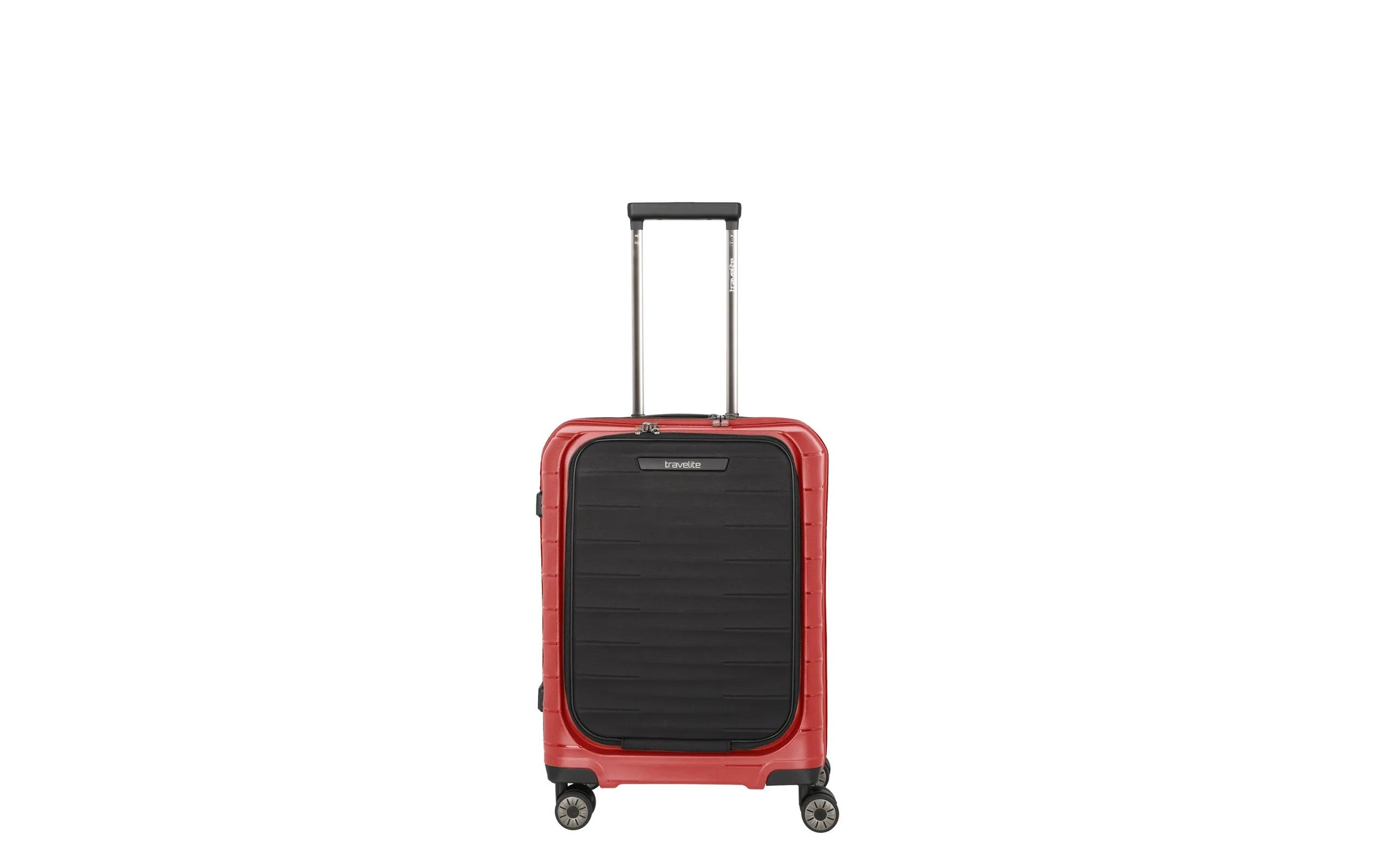 travelite Trolley »travelite Reisekoffer Mooby Trolley S+ Fronttasche 44 l « 44 l 4 Rollen