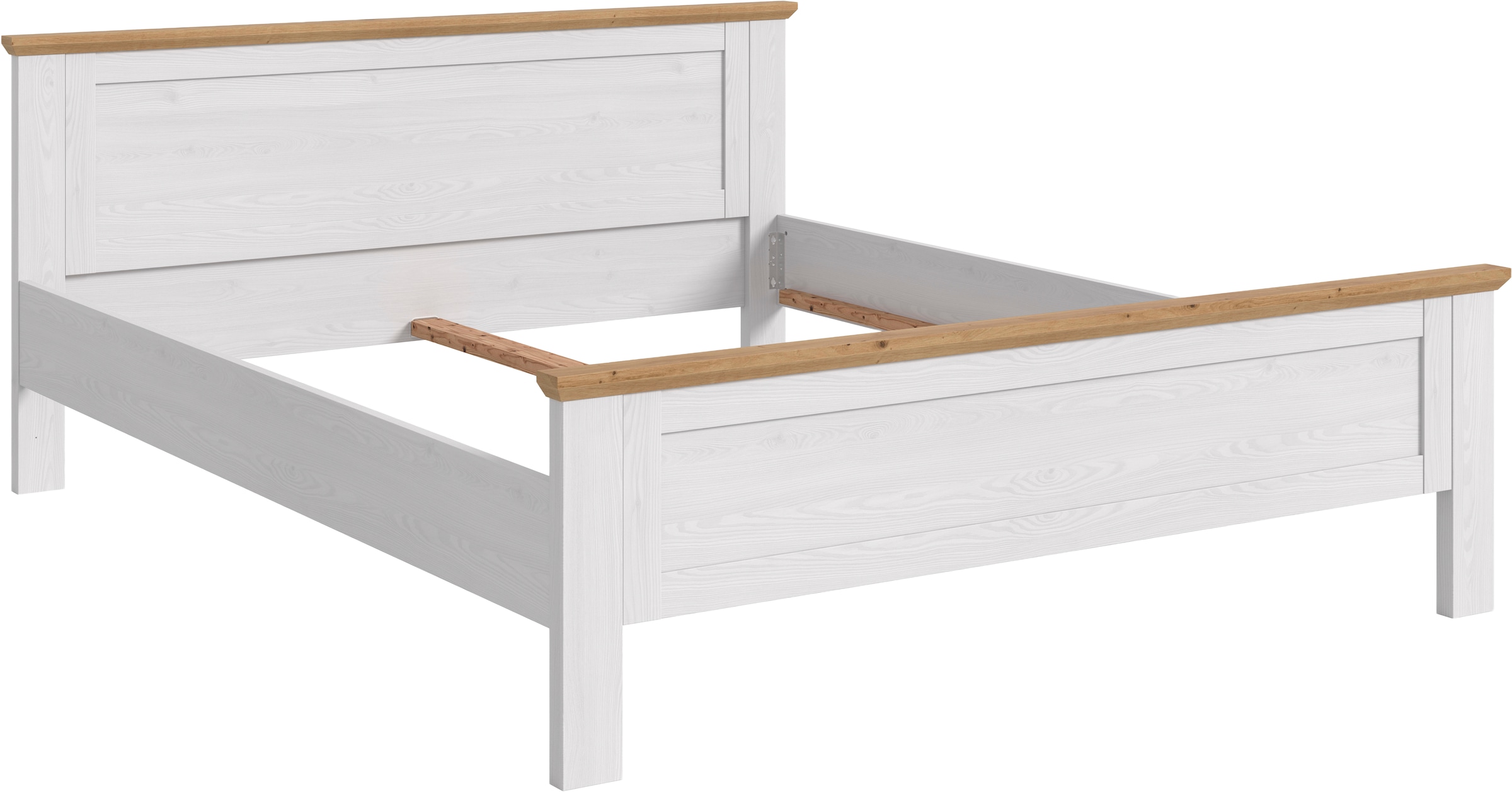 Home affaire Sommier »COSENZA, TOPSELLER!, Breite 189cm, im Landhausstil« für Matratzen 180x200 cm, ohne Lattenrost,  Bett, Kastenbett, Schlafzimmer, Schlafen