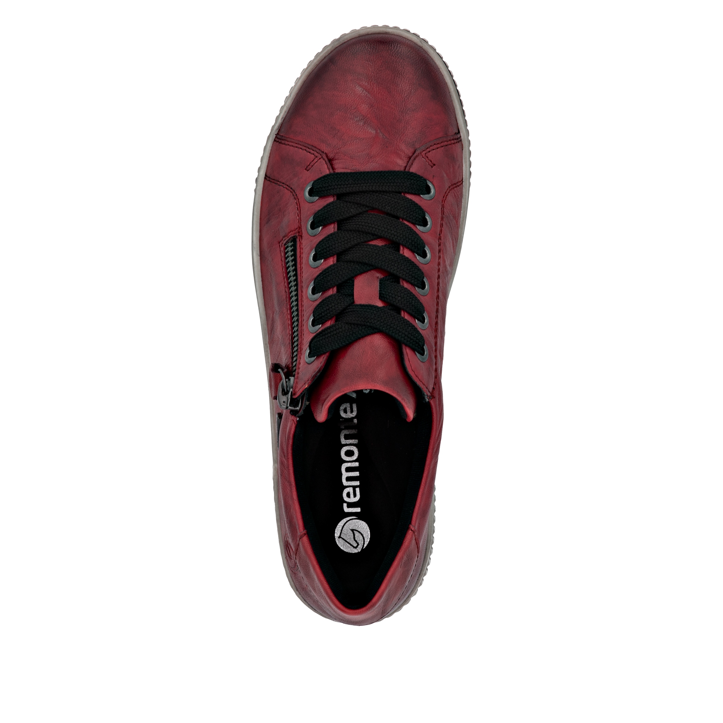 Remonte Baskets à plateforme  , chaussure de loisirs, chaussure basse, chaussure à lacets avec fermeture éclair extérieure
