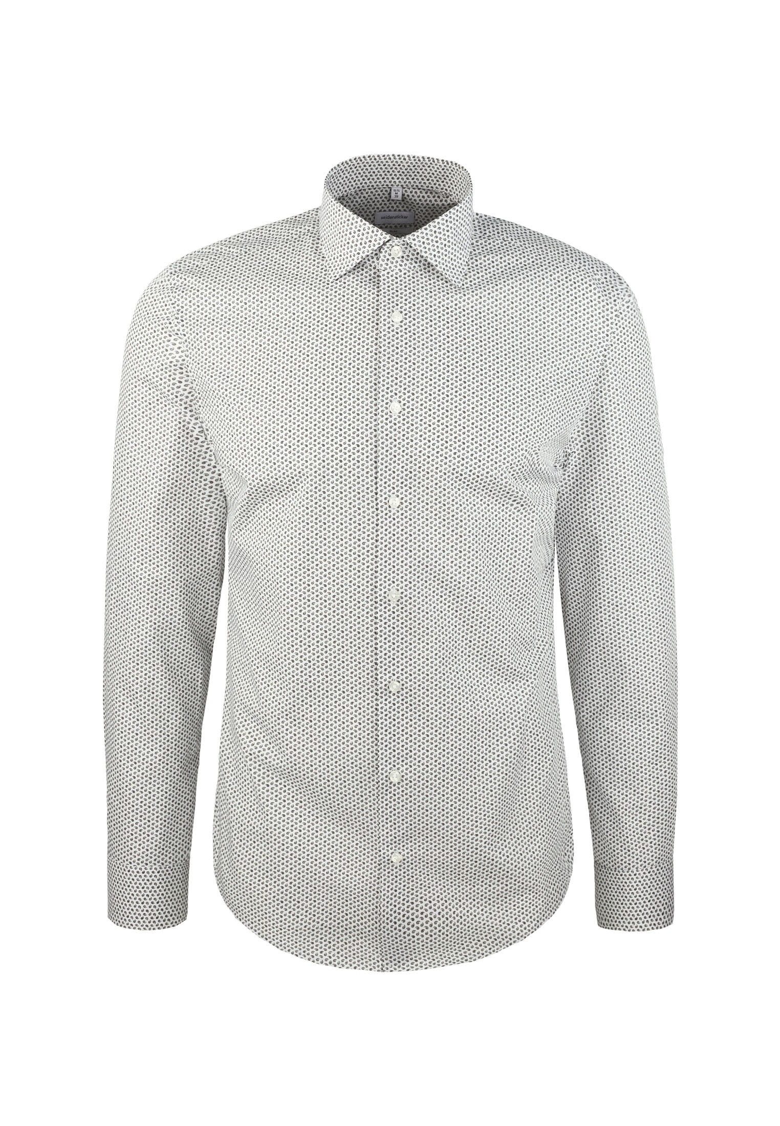 seidensticker Businesshemd »Schwarze Rose« X-Slim 1/1 Kentkragen Kettendruck