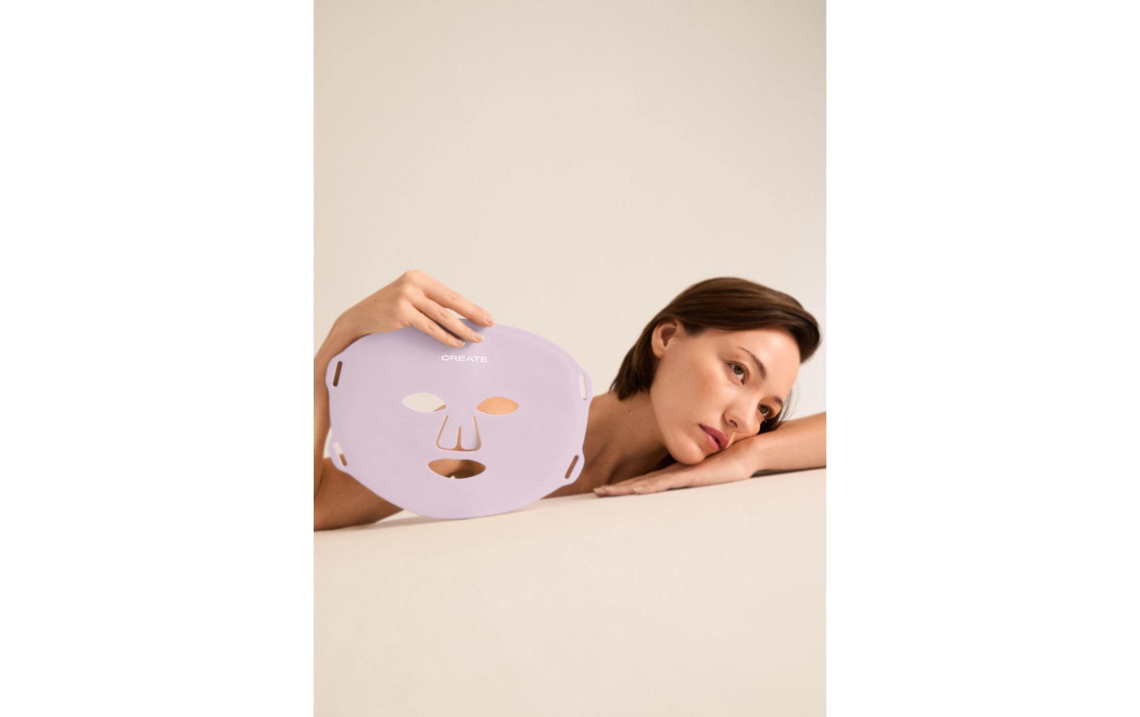   Masque facial LED »Create LED-Behandlungsmaske 8 in 1« Masque LED pour soin de la peau