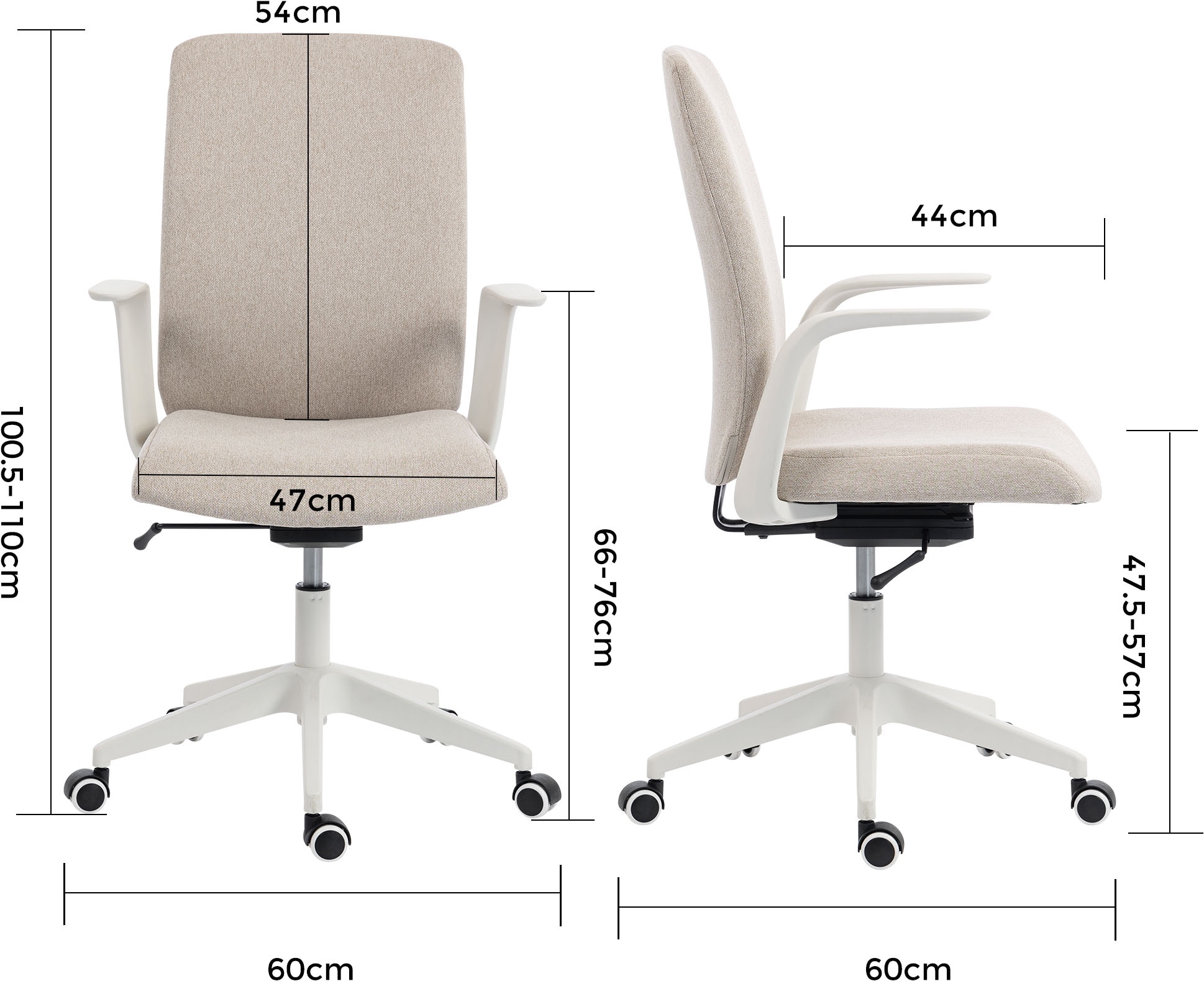 Duo Collection Chaise pivotante »Floris« () 1 cuismécanique Weight Balance - s'adapte à tout poids corporel