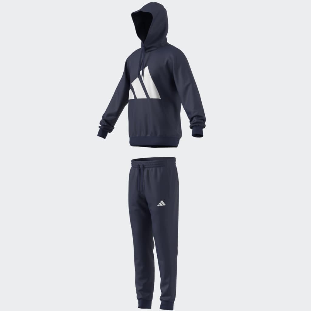 adidas Sportswear Trainingsanzug »M BL FT HD TS«, 2 Stk. aus weichem French-Terry-Material, Hoodie

