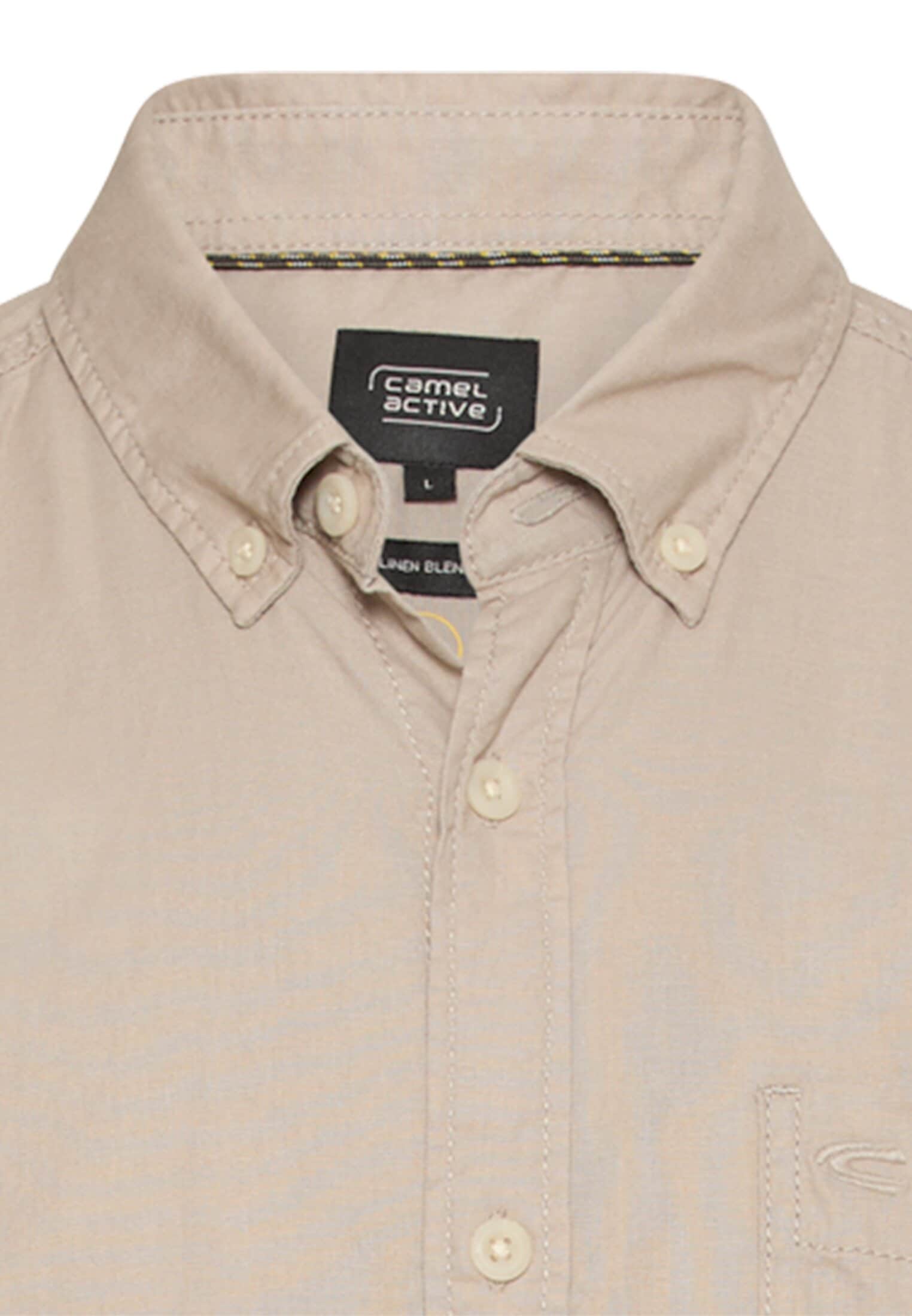 camel active Chemise à manches courtes avec poche poitrine