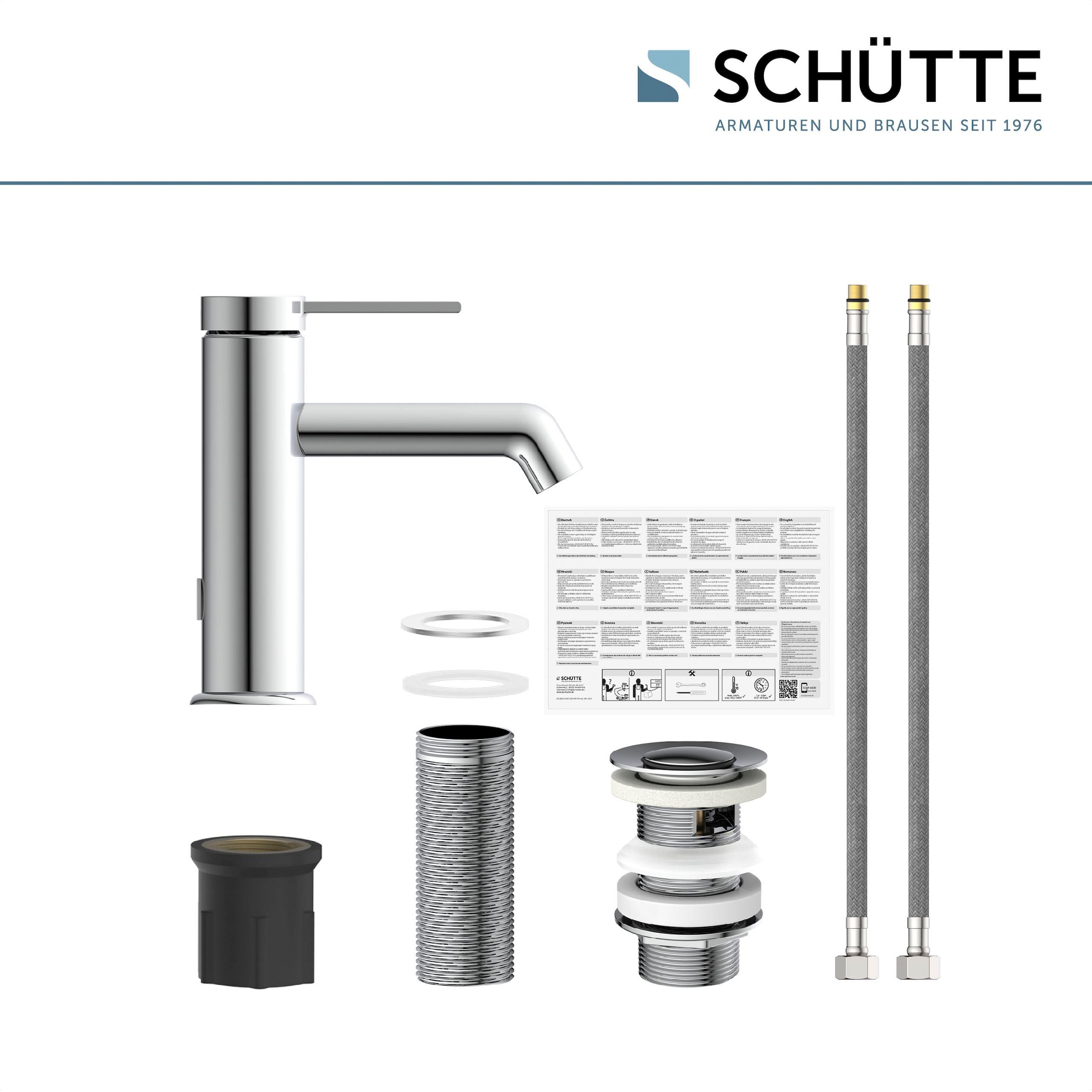 Schütte Robinet de lavabo »LOS ANGELES« Robinet de salle de bain, économe en énergie, économiseur d'eau
