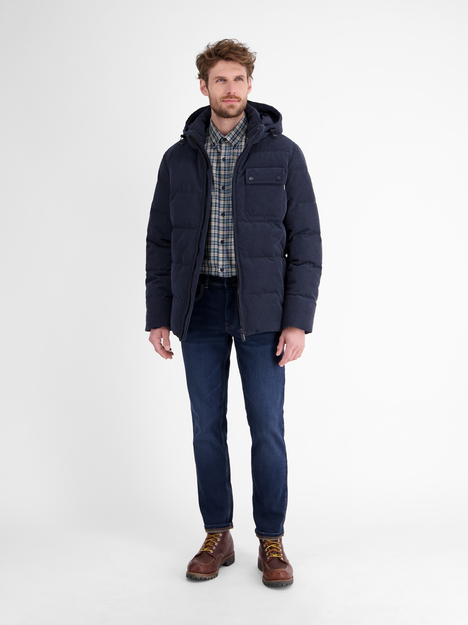 LERROS Karohemd »LERROS Kariertes Herrenhemd, sportiv und stilbewusst«