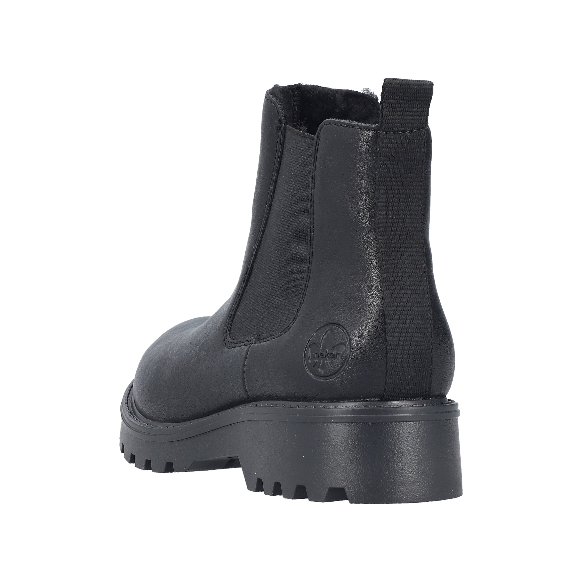 Rieker Chelseaboots  Schlupfboots, Stiefelette, Blockabsatz, mit kuscheligem Warmfutter