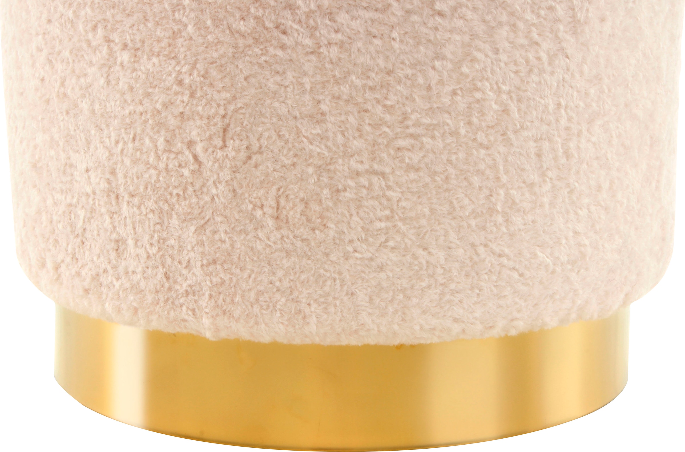 Kayoom Pouf »Hocker Gipsy 425, stilvoller Sitzhocker,runde Form, stilvolles Design« 1 cuis tlg. facettenreich, platzsparend, vielfältig einsetzbar, weiche Polsterung