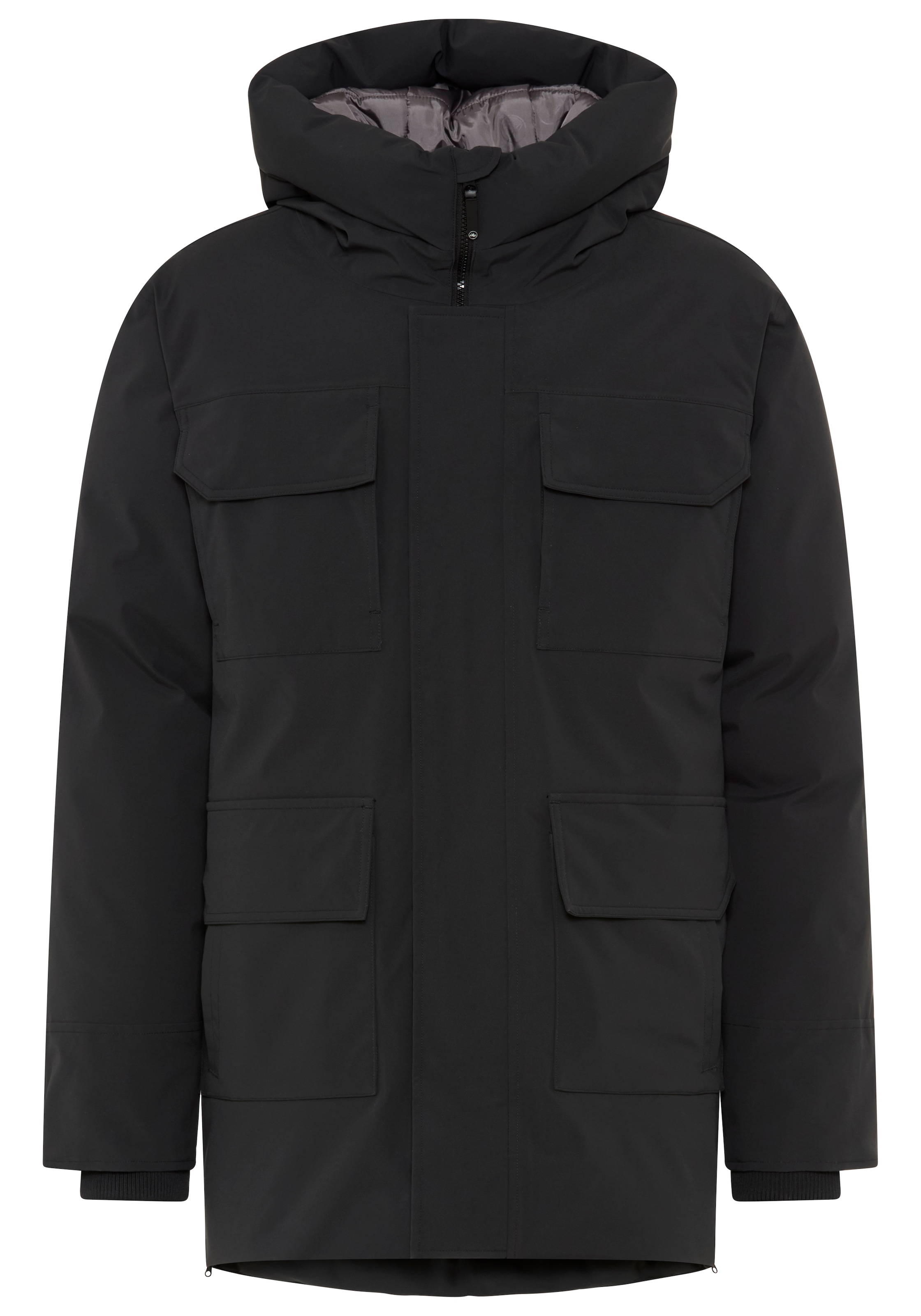 Polarino Parka fonctionnelle avec capuche Idéal pour l'hiver avec de grandes poches et une capuche