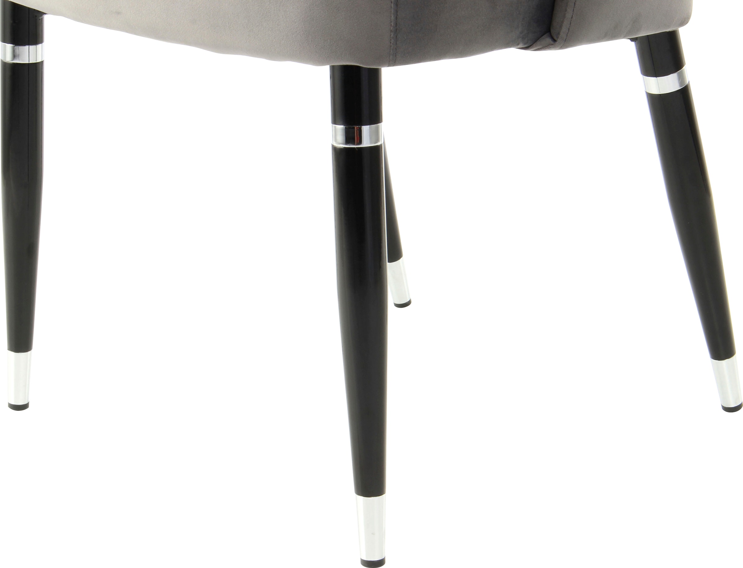 Kayoom Chaise rembourrée »Stuhl Courtney 525 2er-Set, 2er-Set Stühle, komfortables Sitzgefühl« (Set) 2 cuissamtweicher Bezug, modern, weicher Stoffbezug