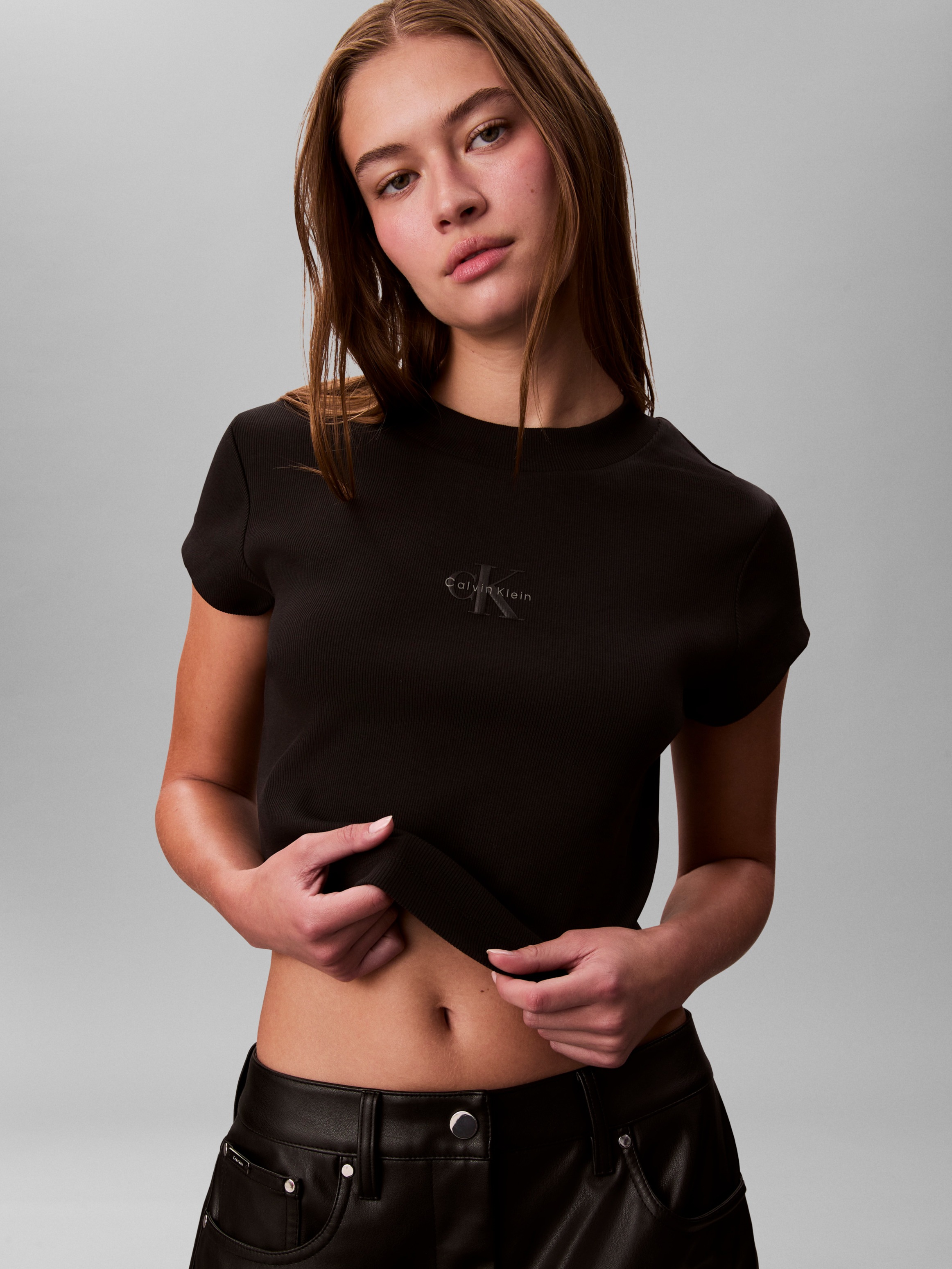 Calvin Klein Jeans T-Shirt »MONOGRAM BABY TEE«