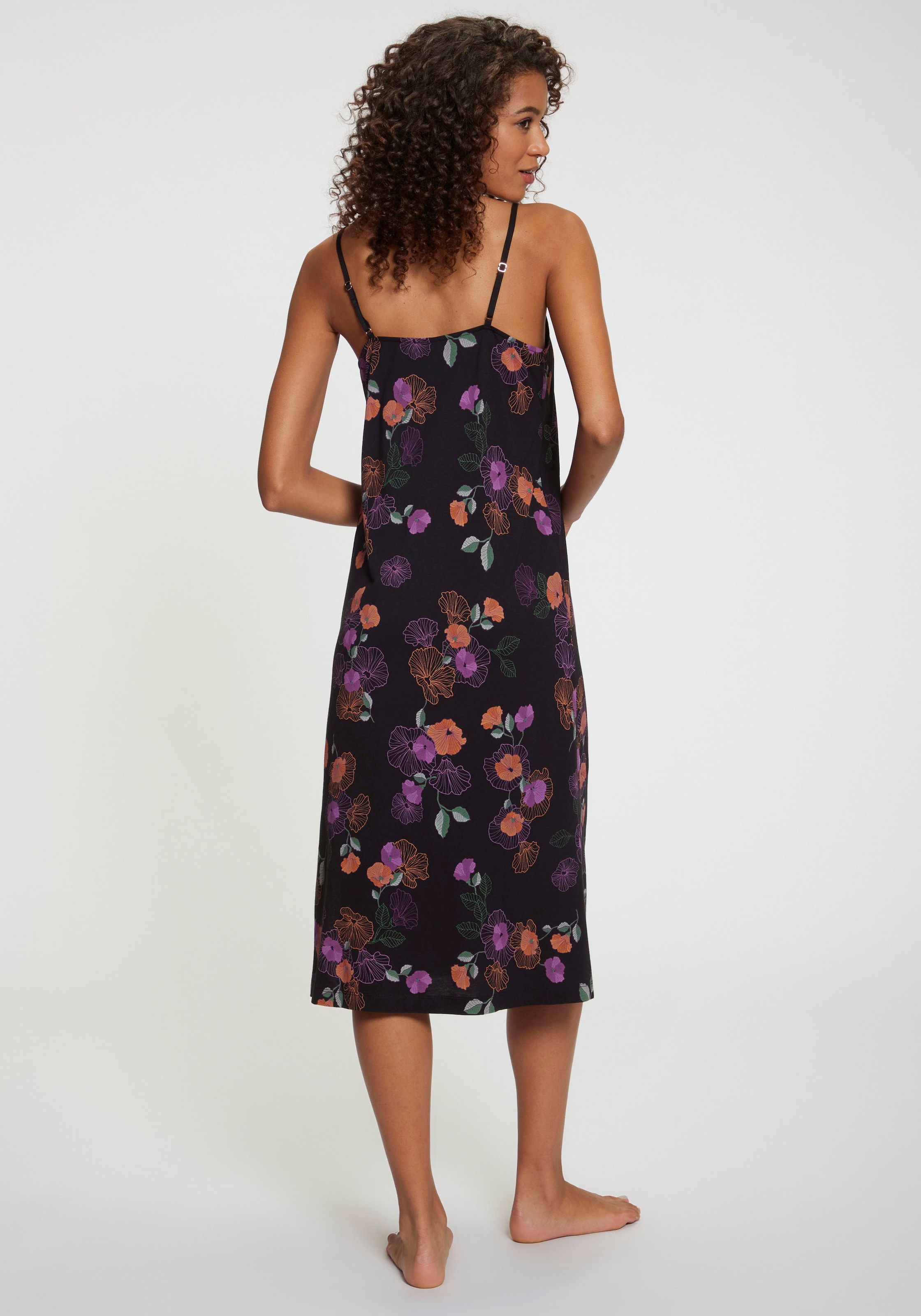 Vivance Dreams Negligé mit Blumen-Druck