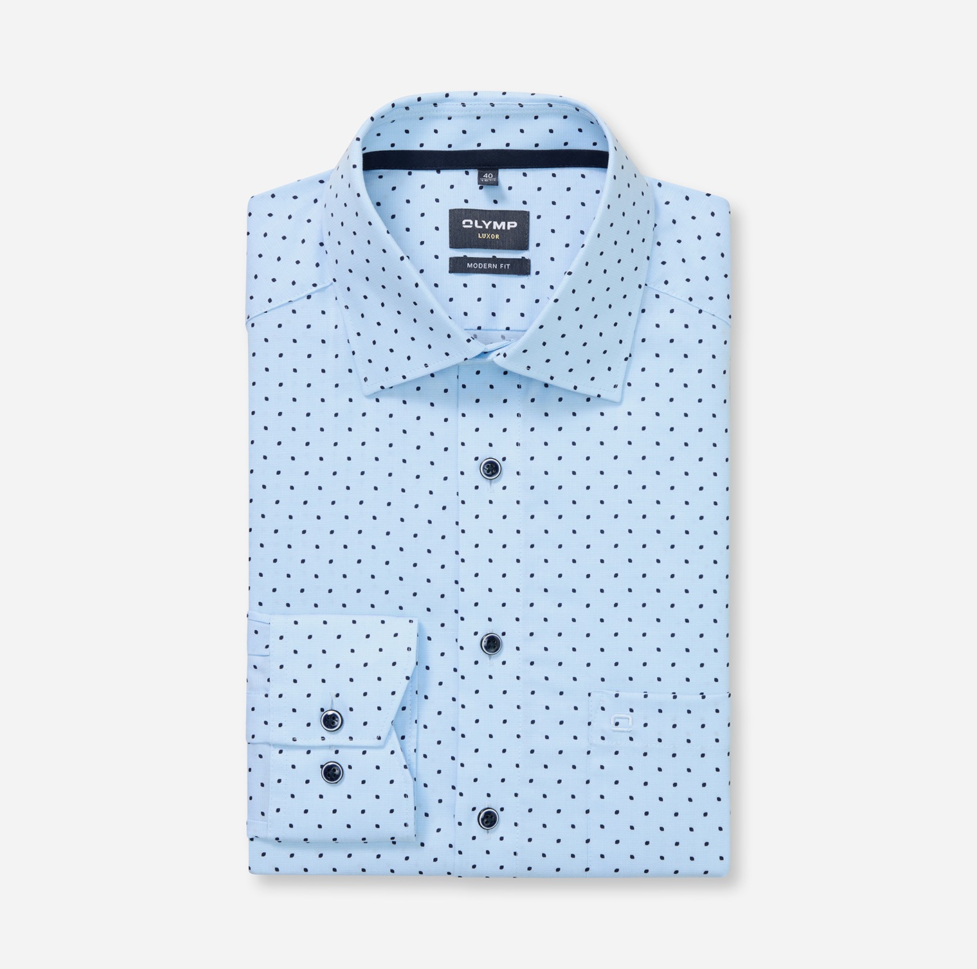 OLYMP Chemise à manches longues »Luxor« bügelfrei, formbeständig