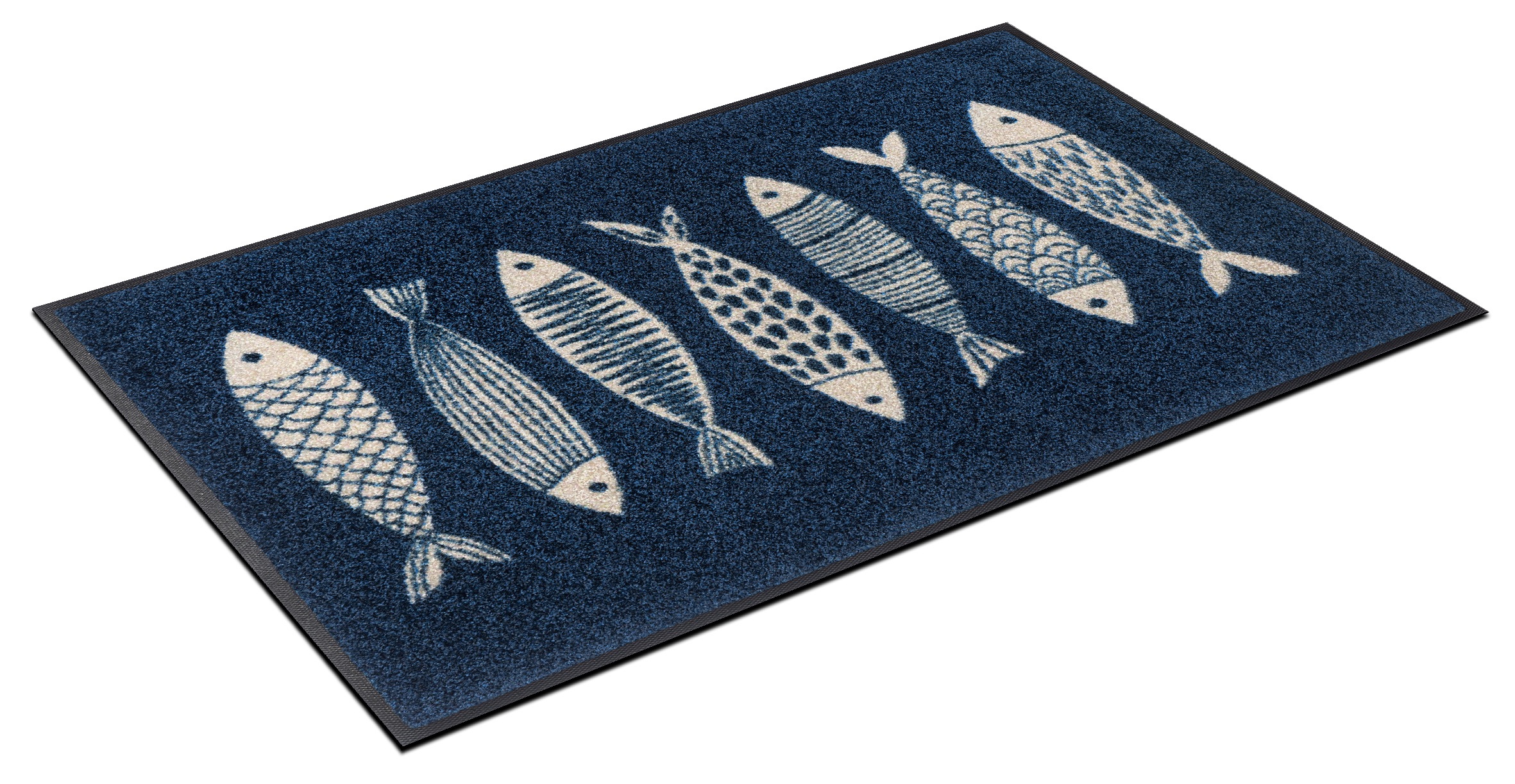 wash+dry by Kleen-Tex Fussmatte »Fish Tango« rechteckig 7 mm Höhe