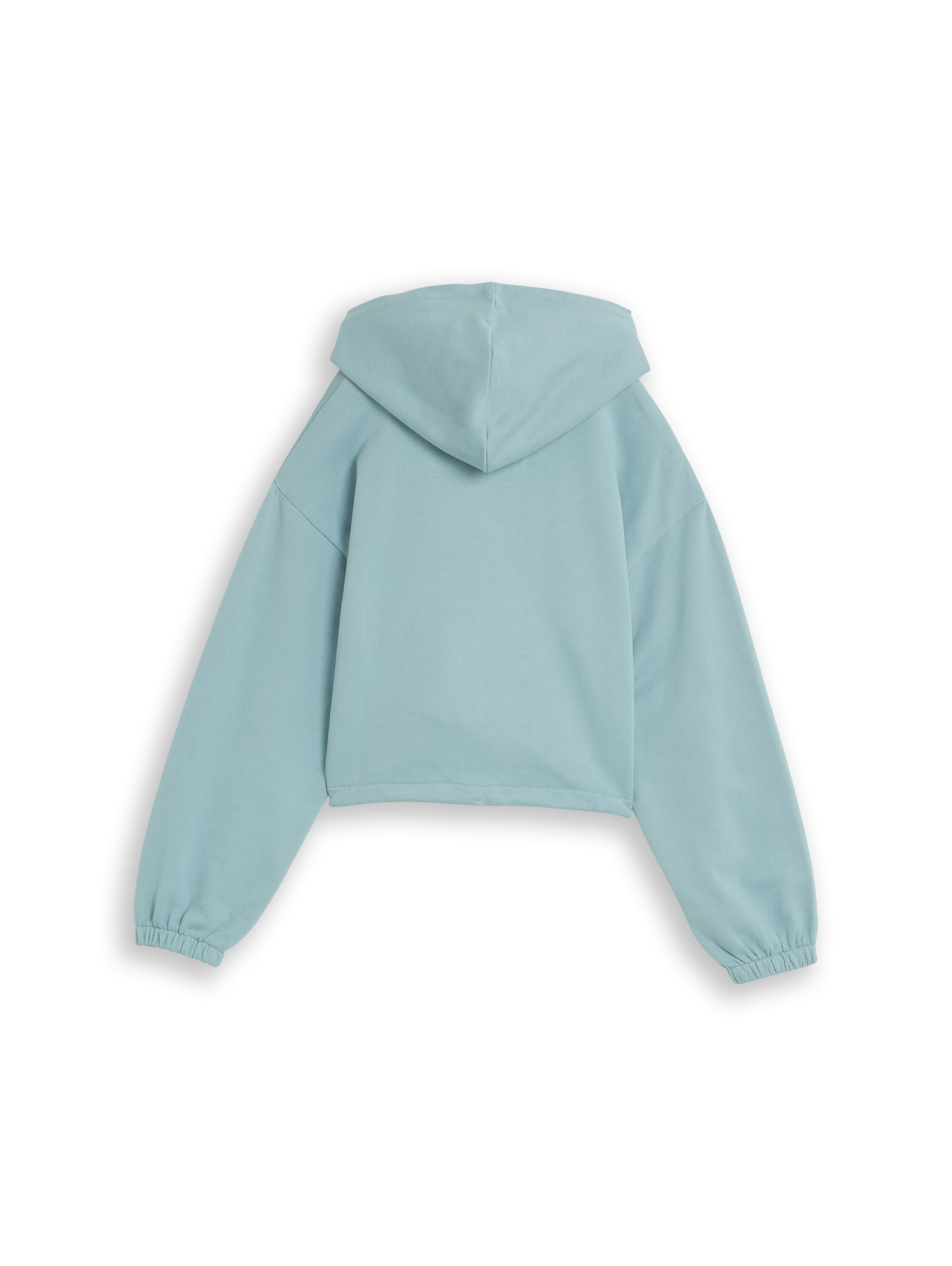 TOM TAILOR Veste sweat »Full Zip« avec cordon de serrage en version courte