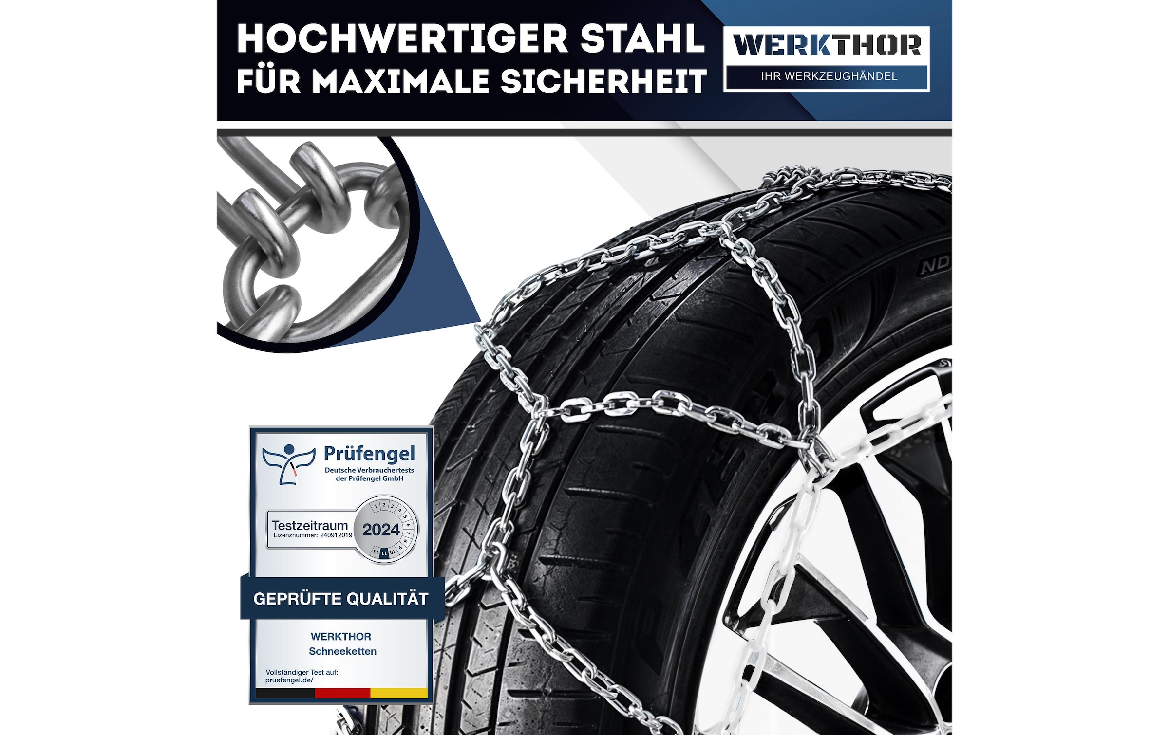   Schneeketten »Werkthor 2er Set WT 80 2er Set«