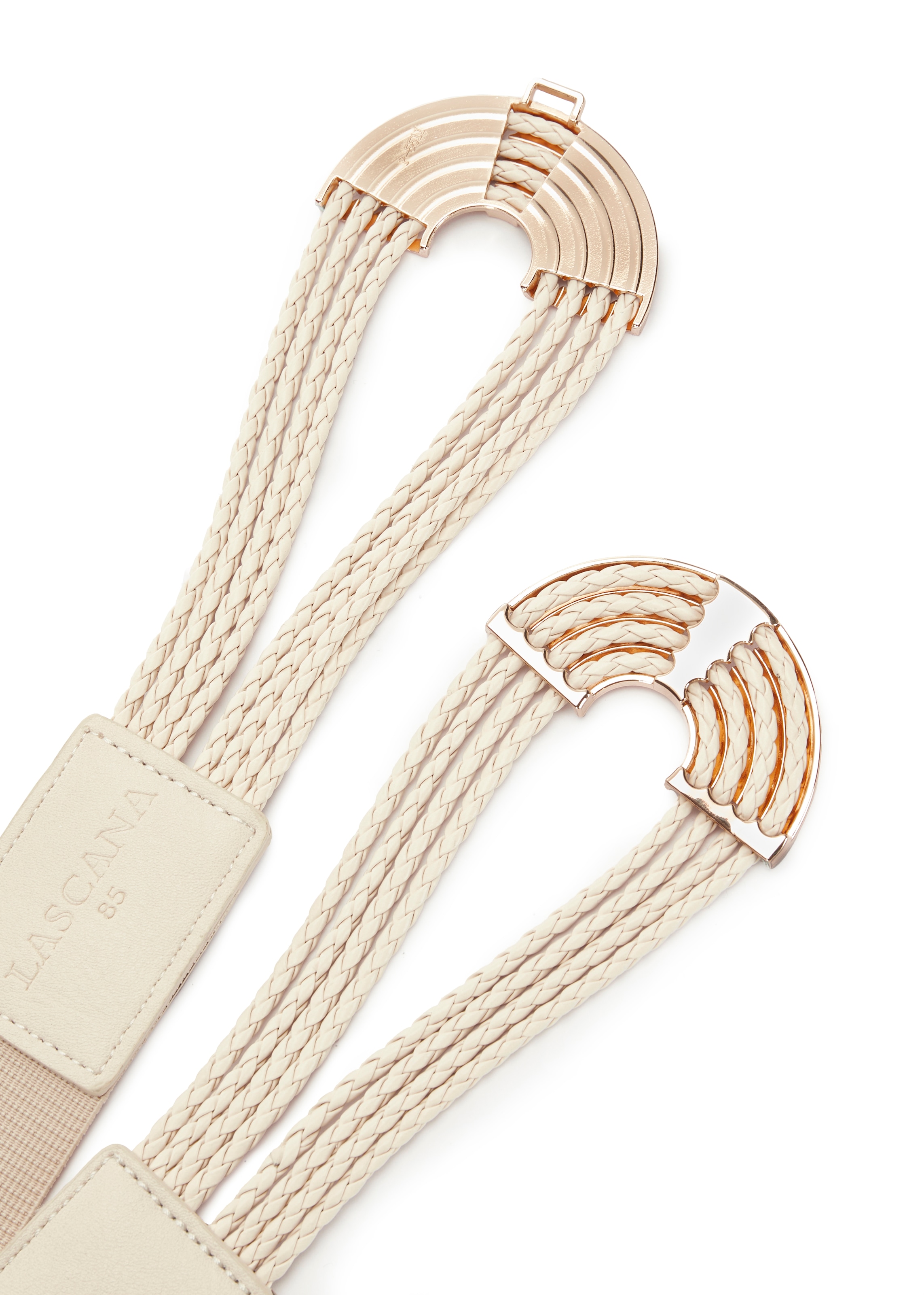 LASCANA Ceinture de taille »Stretchgürtel« Bauchgürtel, Schmuckgürtel, Shaping-Effekt, für Kleid & Overall