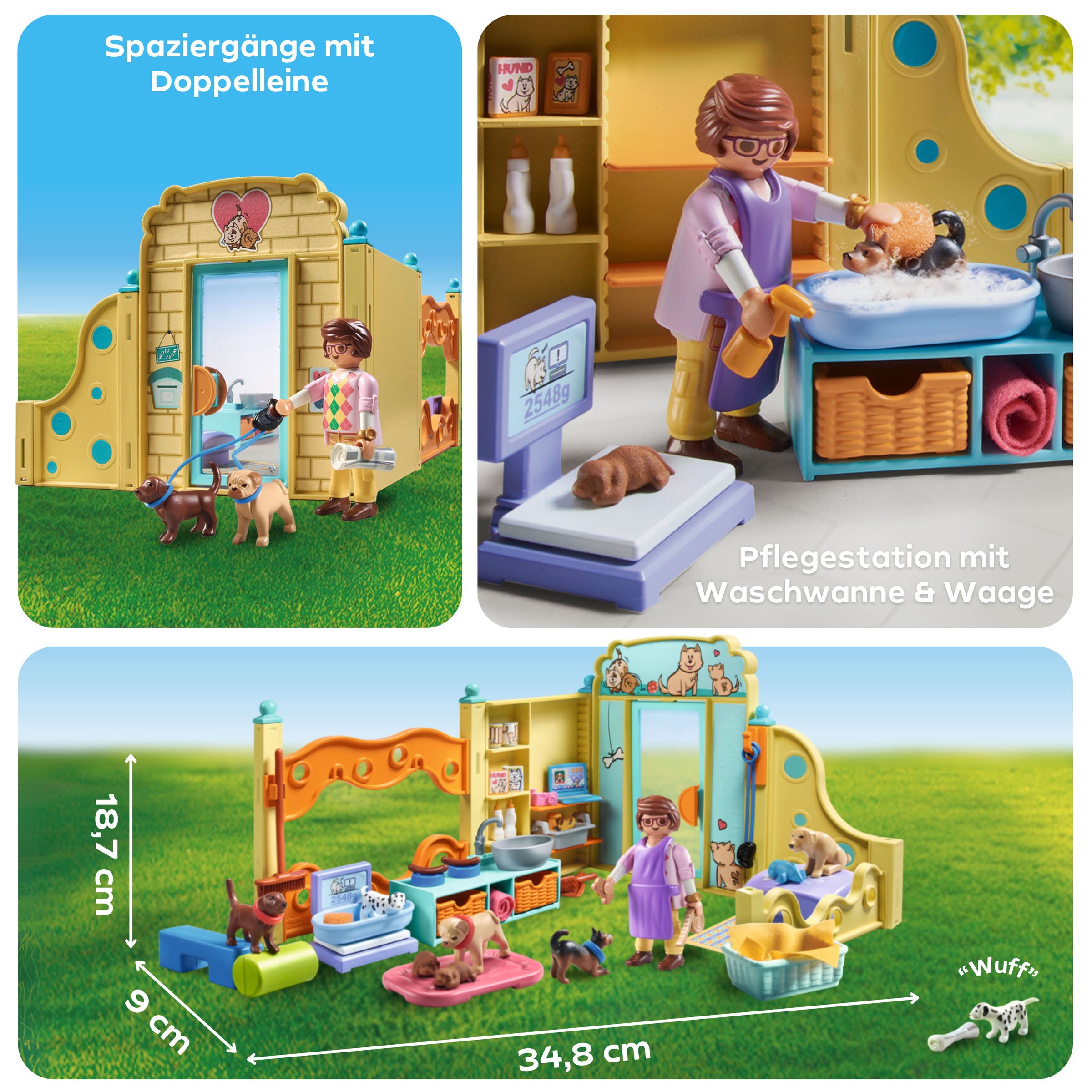 Playmobil® Konstruktions-Spielset »Welpenhaus (71743), Playmobil My Life«