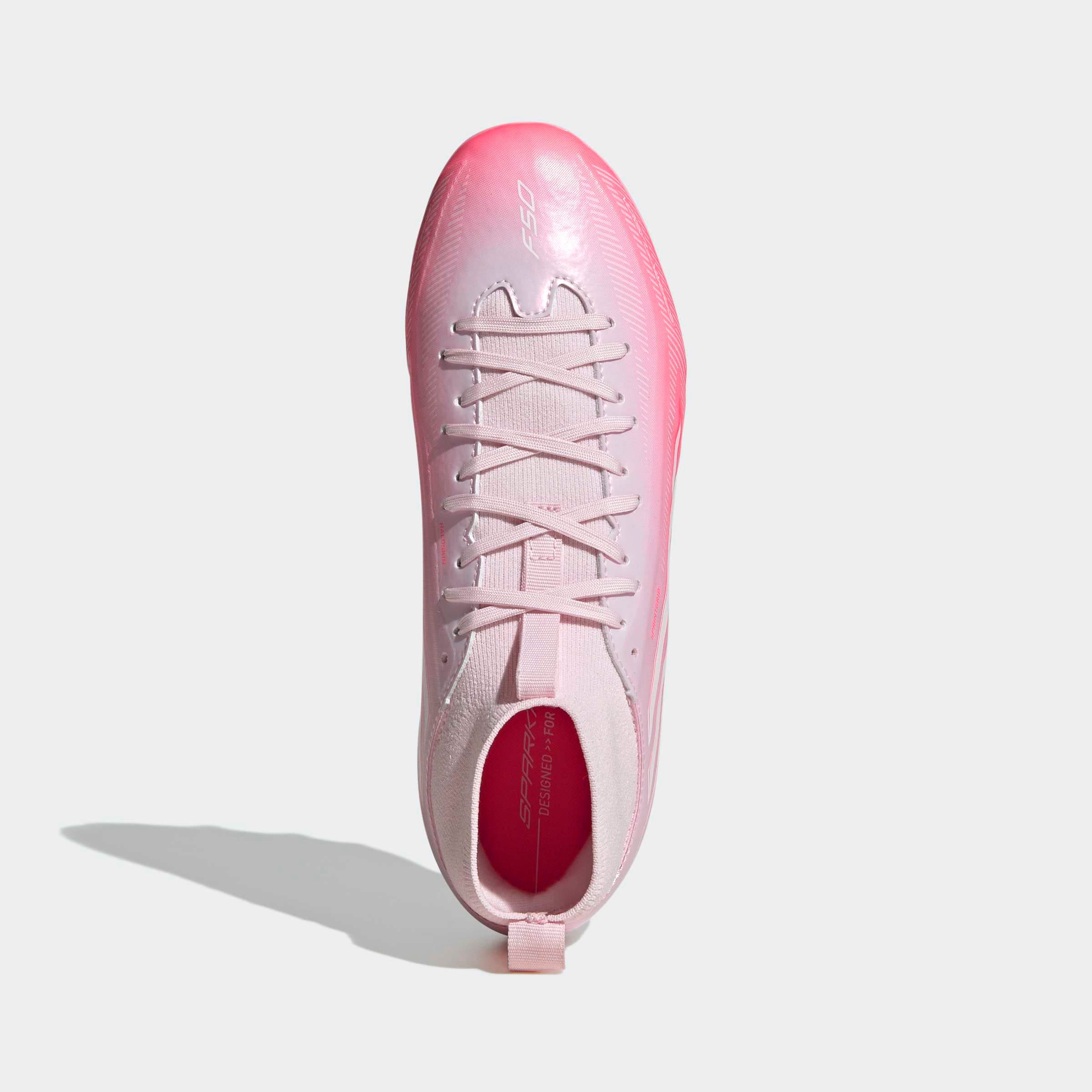 adidas Performance Fussballschuh »F50 SPARKFUSION LEAGUE KIDS , FESTE BÖDEN / KUNSTRASEN, HALBHOCH GESCH«  für Rasen und Kunstrasenplätze geeignet, für Jugendliche & Kinder