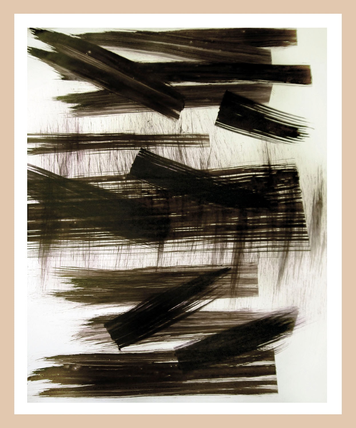LeGer Home by Lena Gercke Tableau avec cadre »Mila« Abstrait | Abstrait | Art 1 cuis tlg. Poster premium avec cadre en bois naturel, fait main en Allemagne