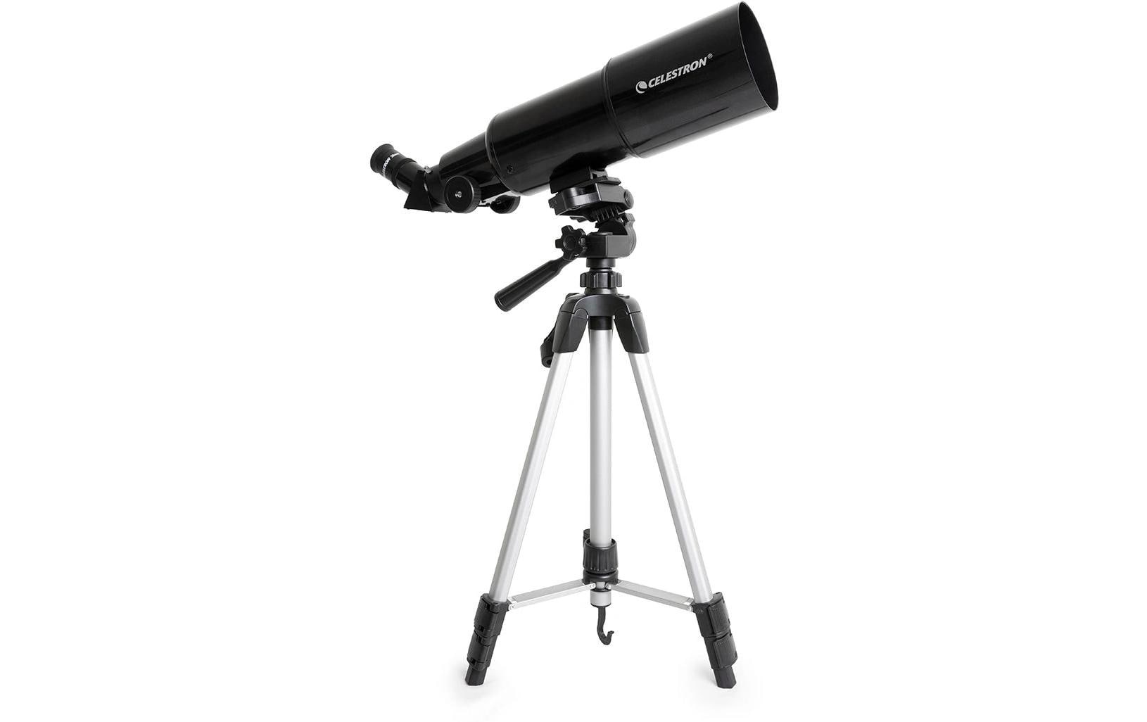 Celestron Télescopique »Travel Scope 80 mit Smartphone Adapter« Linsenteleskop (Refraktor)