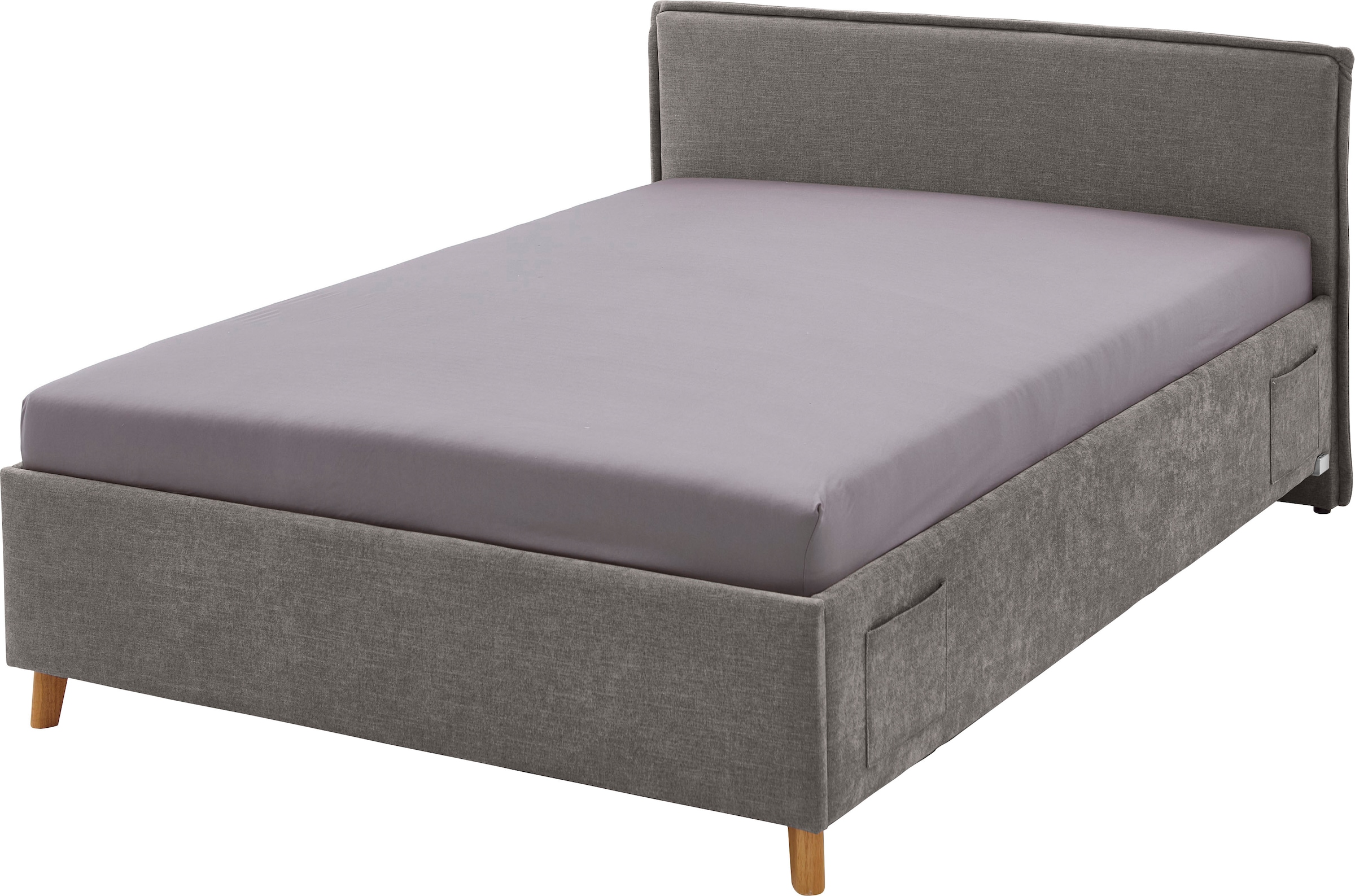 meise.möbel Kinderbett »FUN« Polsterbett wahlweise mit Bettkasten, Jugendbett inkl. USB-Anschluss