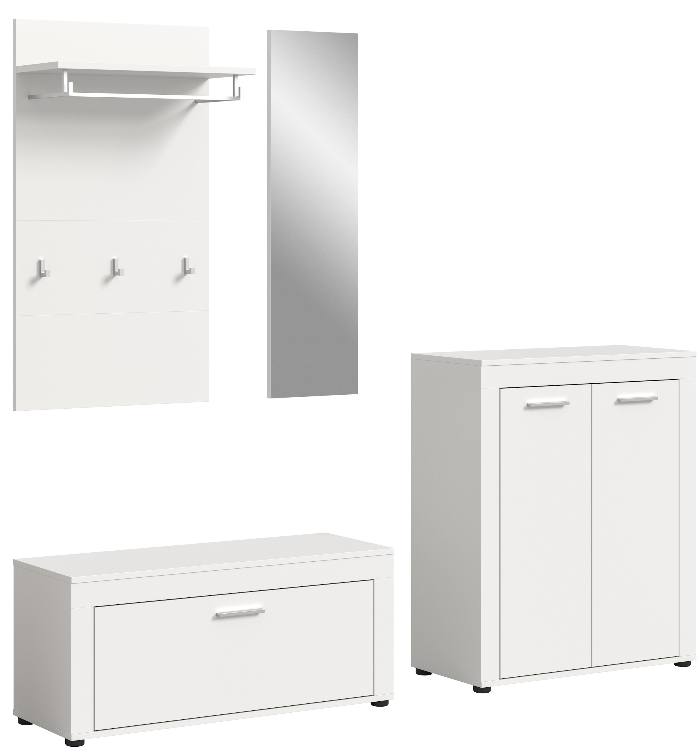 INOSIGN Garderoben-Set »Aosta« Set, 4 Stk. tlg.