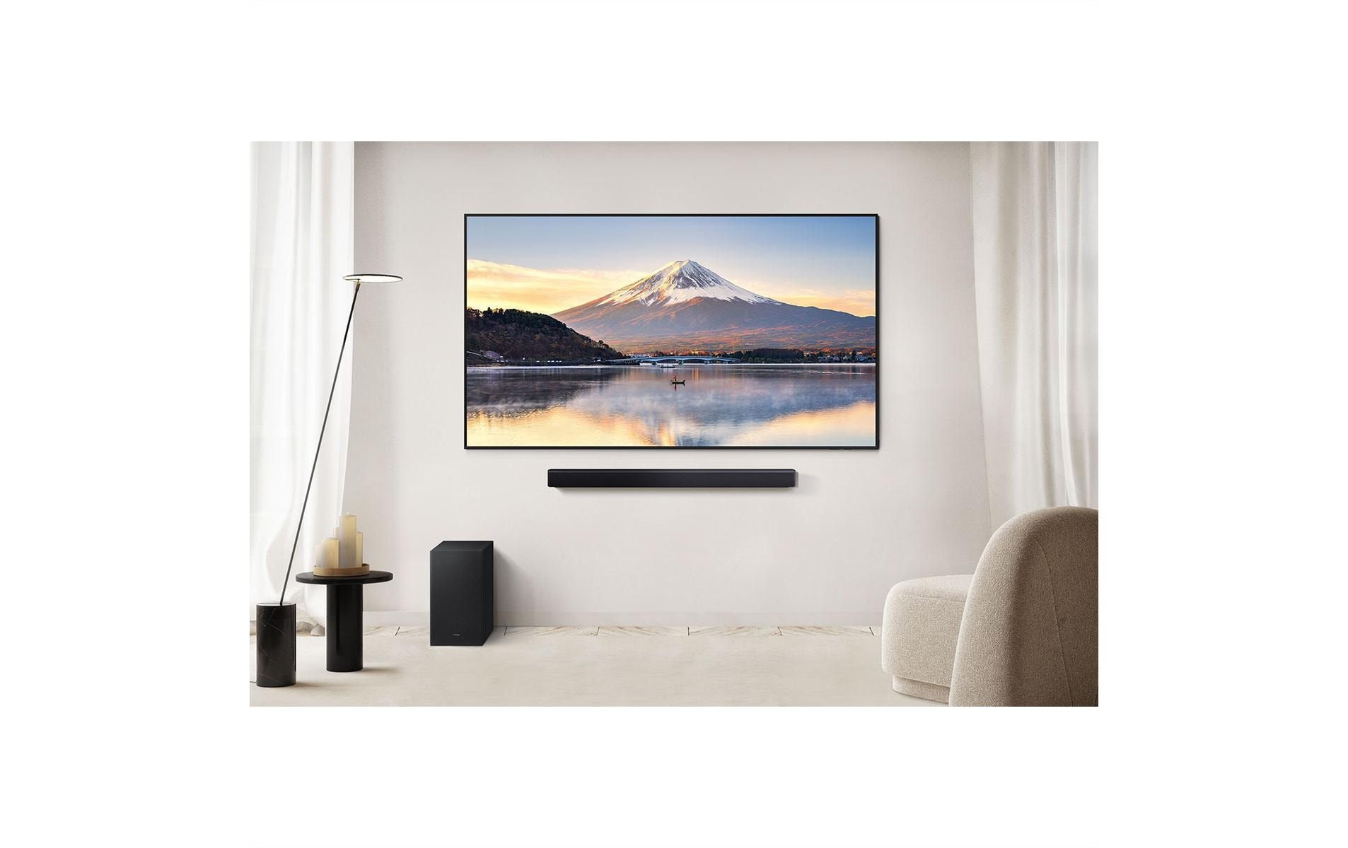 Samsung Soundbar »HW-B450F« 2.1 ( ) Verbindungsart: Bluetooth, HDMI, Toslink, USB