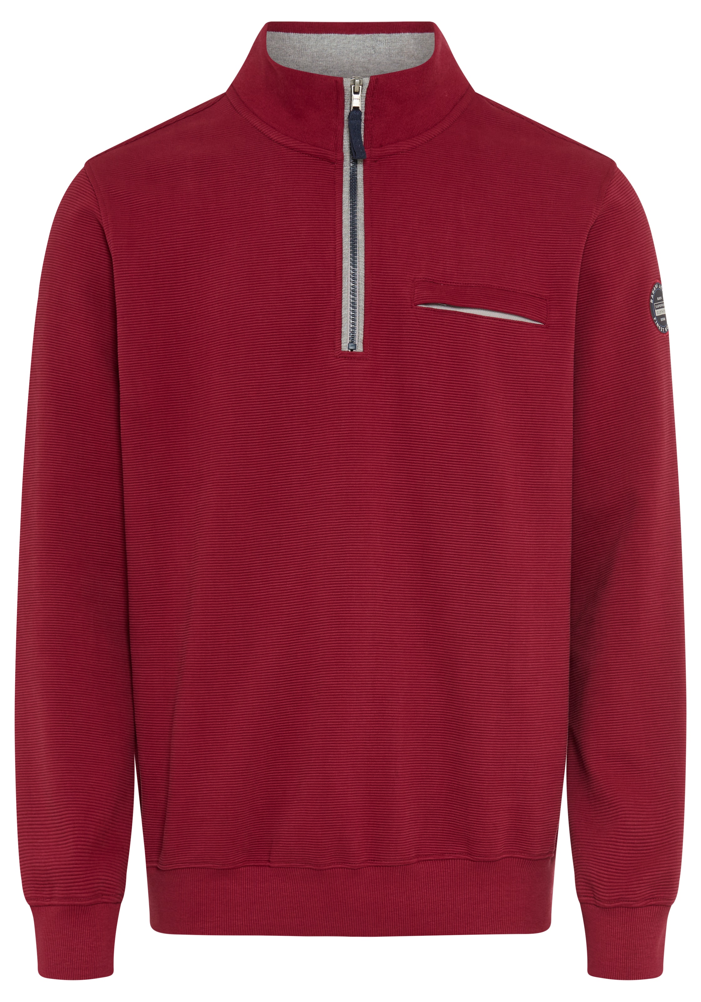 Man's World Sweatshirt »- Sportiv gepflegte Optik für Alltag und Freizeit«, Wertiger Oberstoff, markante Kontrastakzente, moderner Freizeit-Look
