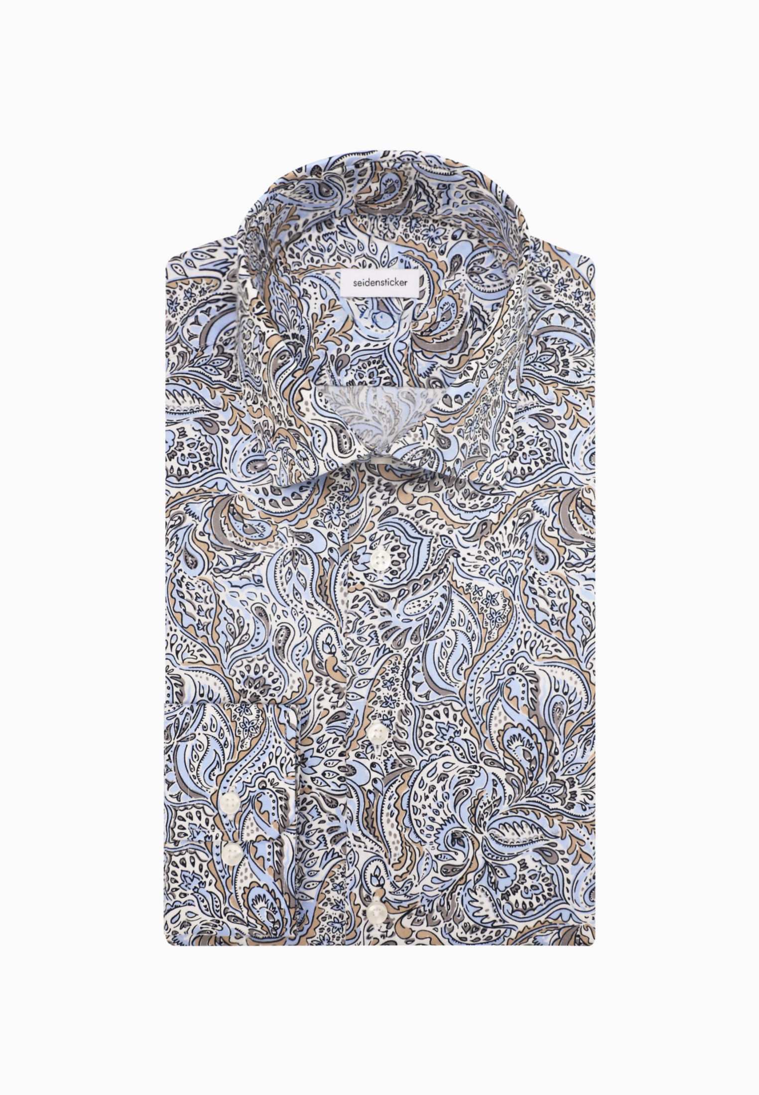 seidensticker Businesshemd »Slim« Slim Langarm Kentkragen Floral