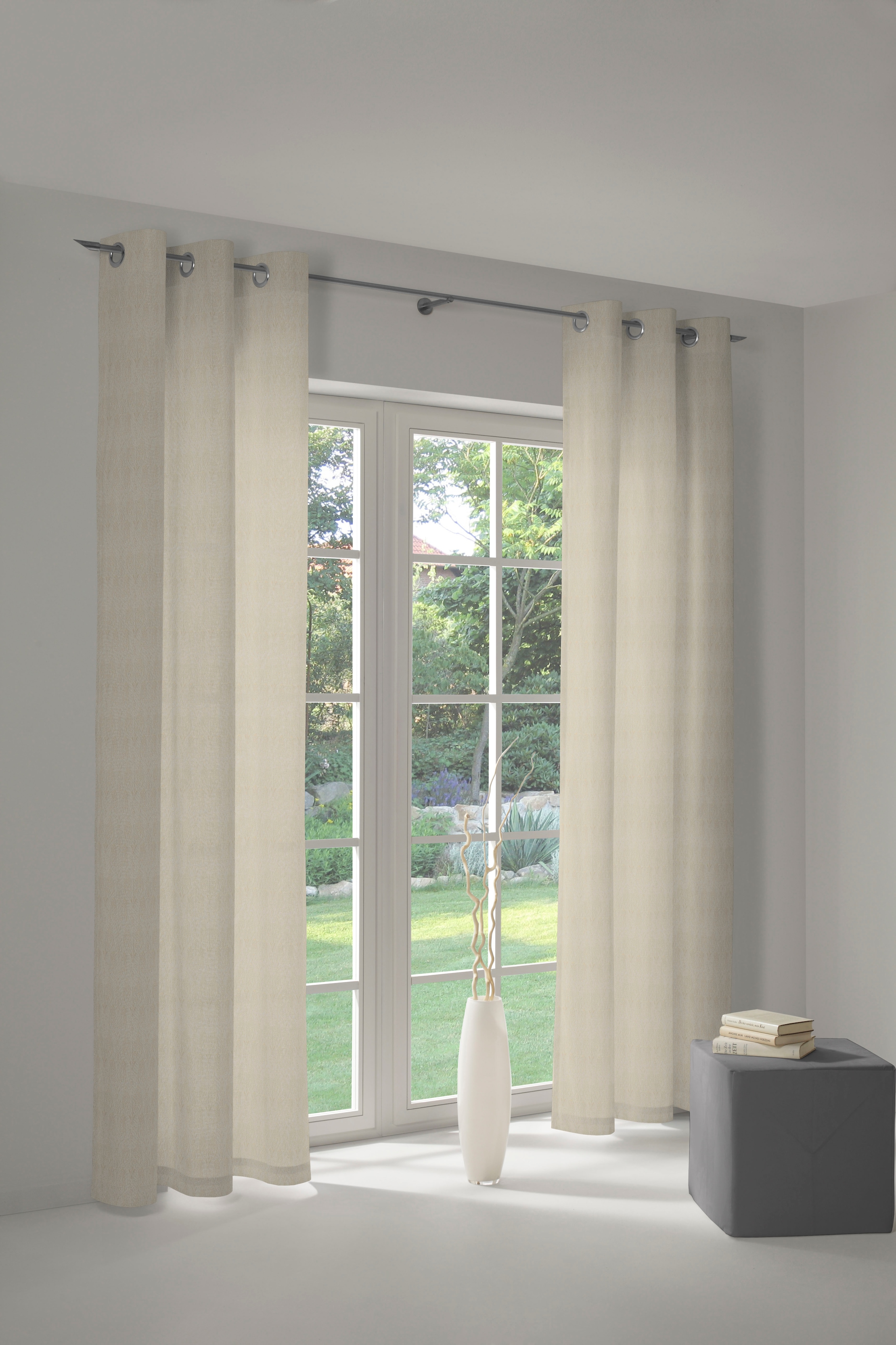 Adam Vorhang »Little Parrot« Ösen 1 Stk. tlg. aus 100% Bio-Baumwolle