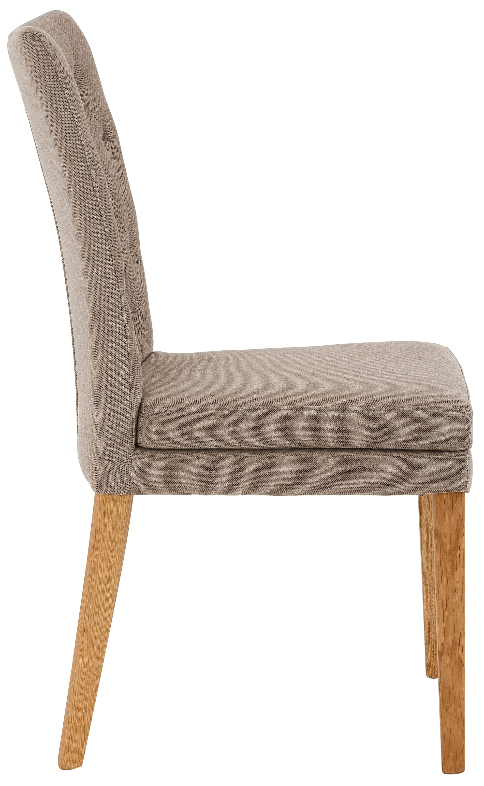 Home affaire Chaise de salle à manger »Colorado BESTSELLER Polsterstuhl« (Set) 2 cuisBeine in eiche oder nussbaum. Im 2er, 4er oder 6er-Set