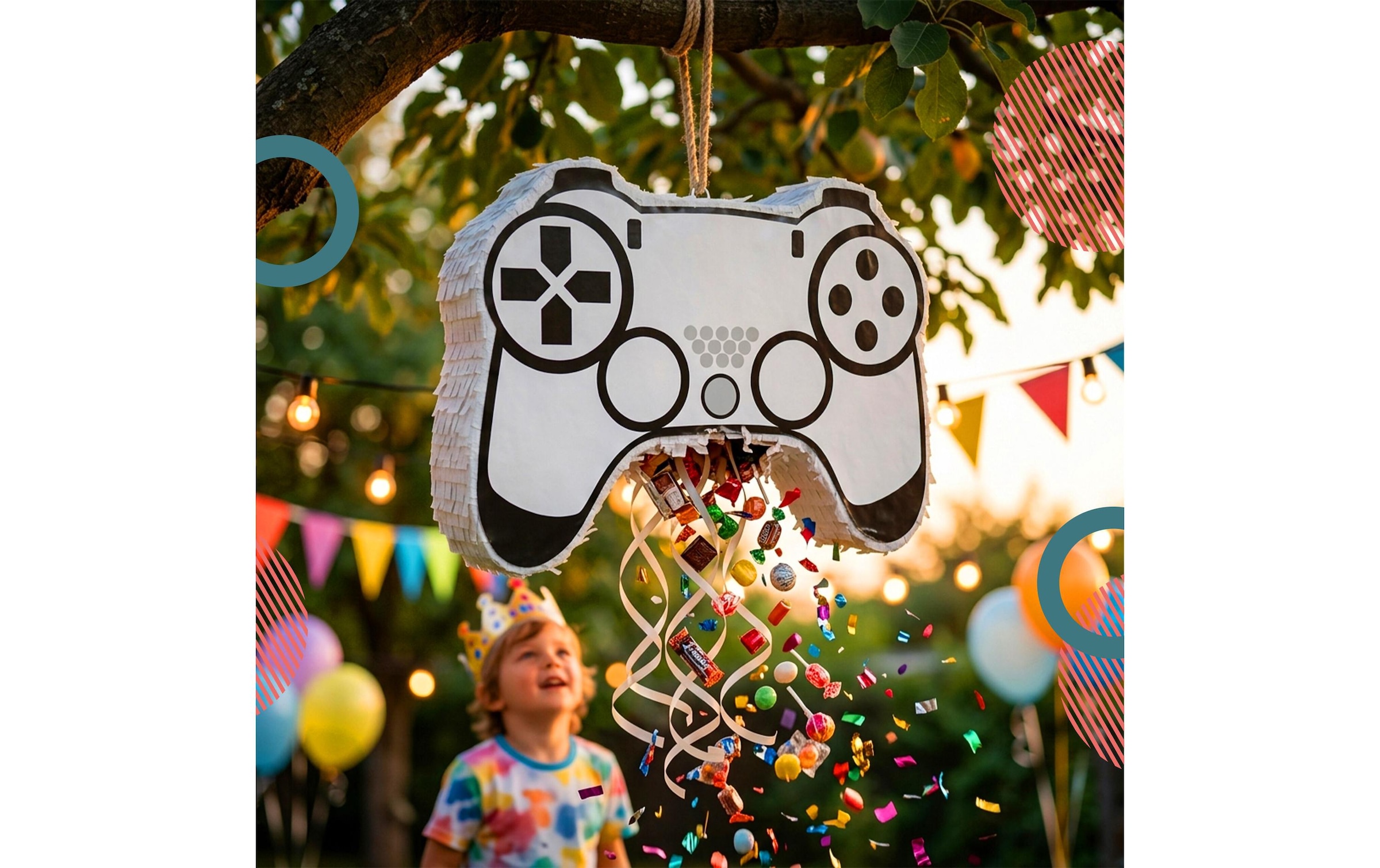 relaxdays Pinata »Gamer Gaming«