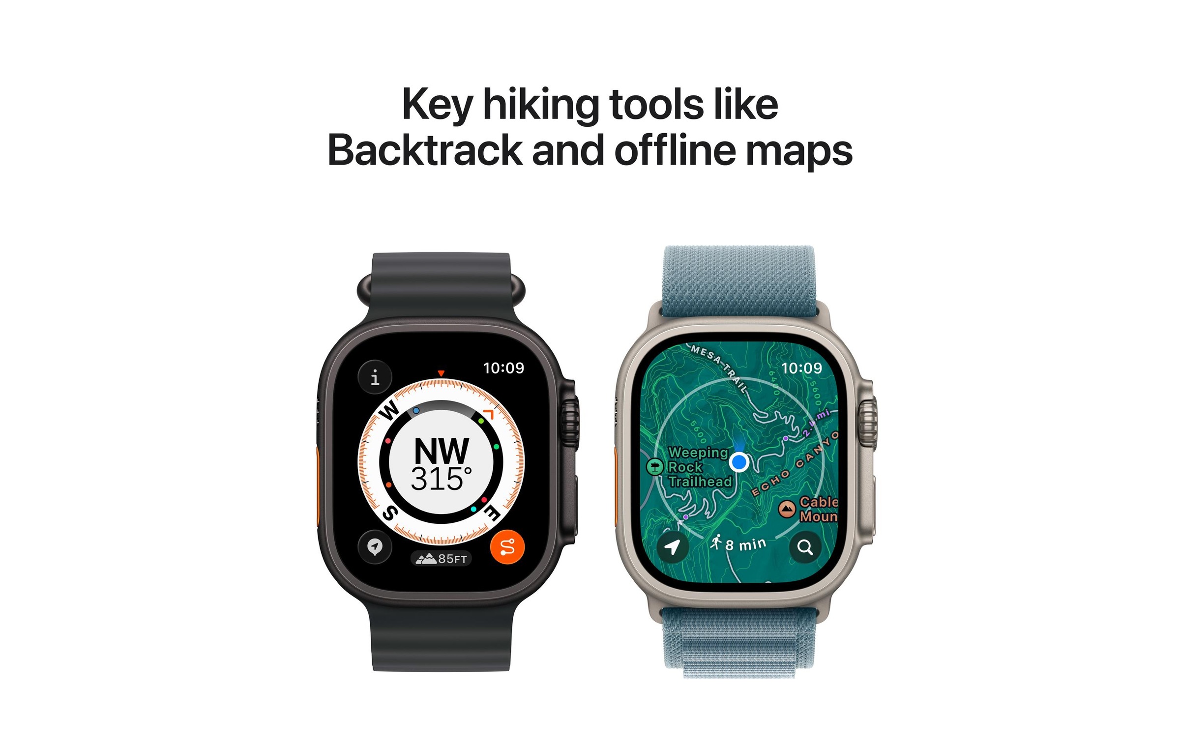 Apple Smartwatch »Watch Ultra 3 Titanium« Watch OS
