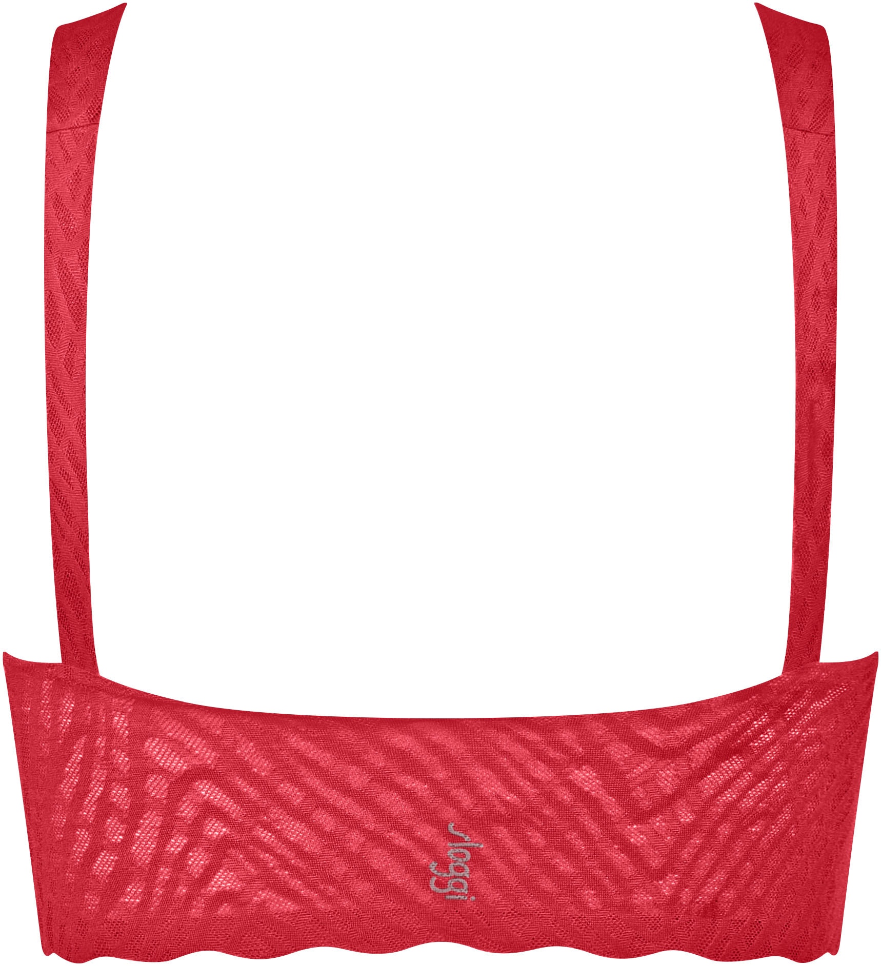 sloggi Brassière »ZERO Feel Bliss« nahtlos mit Spitzenoptik, V-Ausschnitt, herausnehmbare Pads