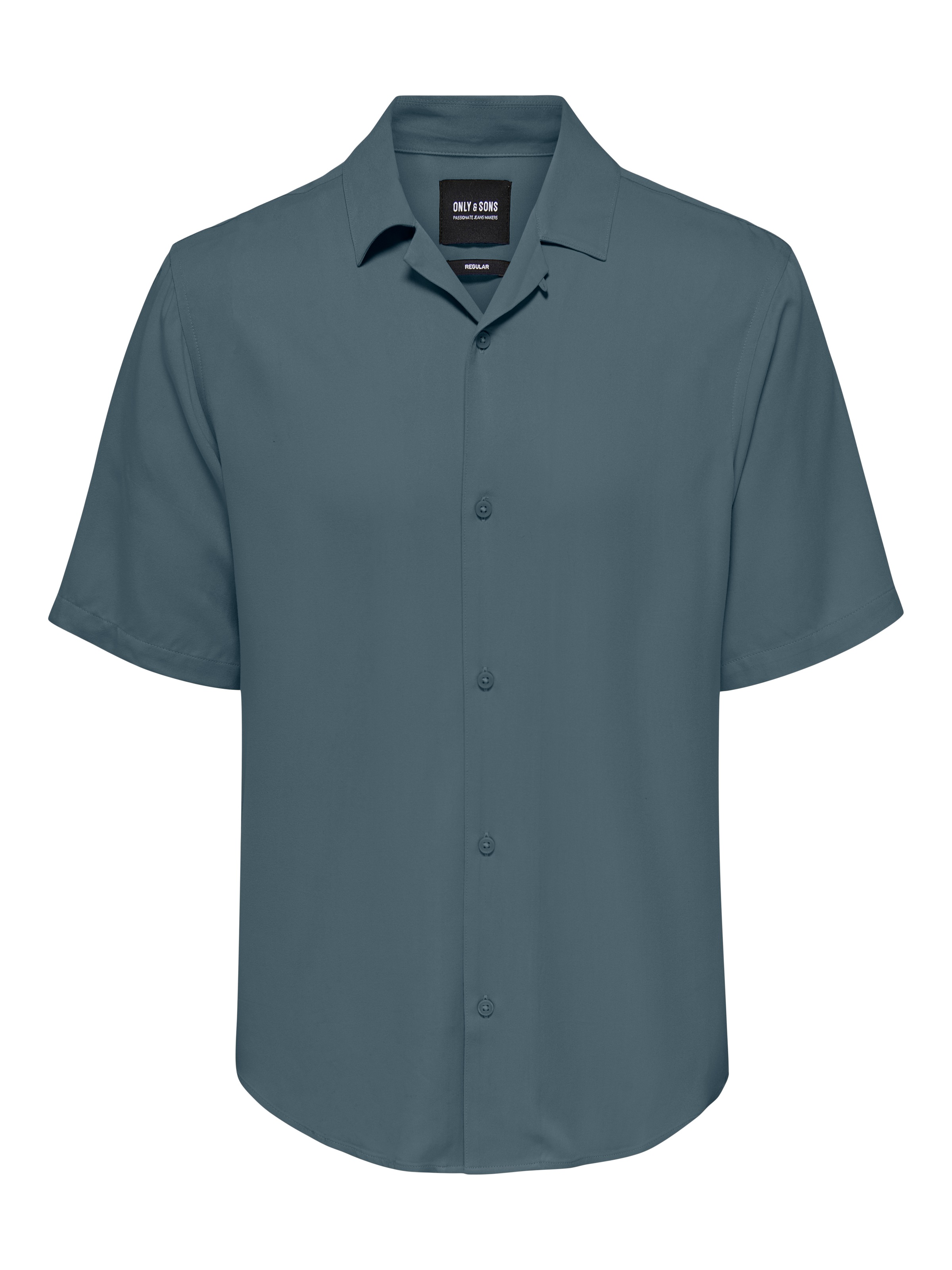 ONLY & SONS Kurzarmhemd »ONSDASH LIFE REG VISC RES SS SHIRT«