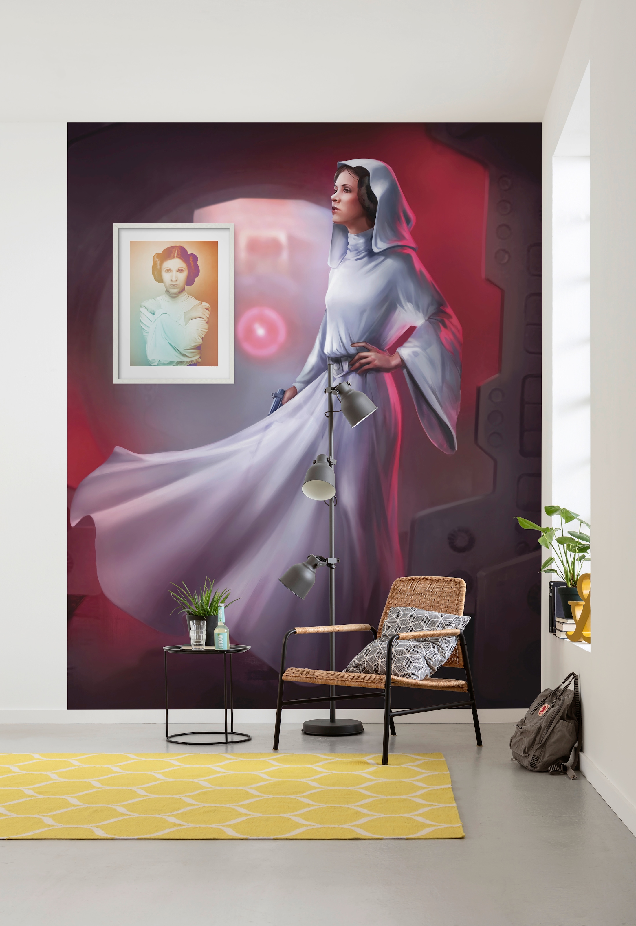 Komar Bild »Star Wars Classic Icons Color Leia« Star Wars 1 Stk. tlg. Wandbild zur Dekoration im Kinderzimmer - ohne Rahmen