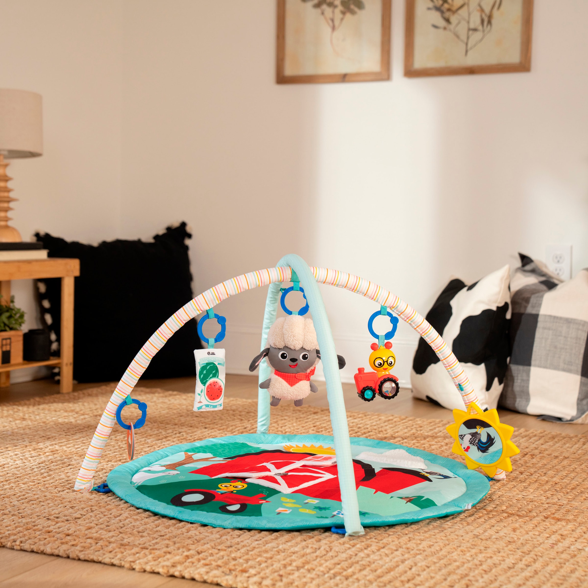 Baby Einstein Spielbogen »Happy Harvest Touch & Feel Activity Gym« mit Soundeffekt