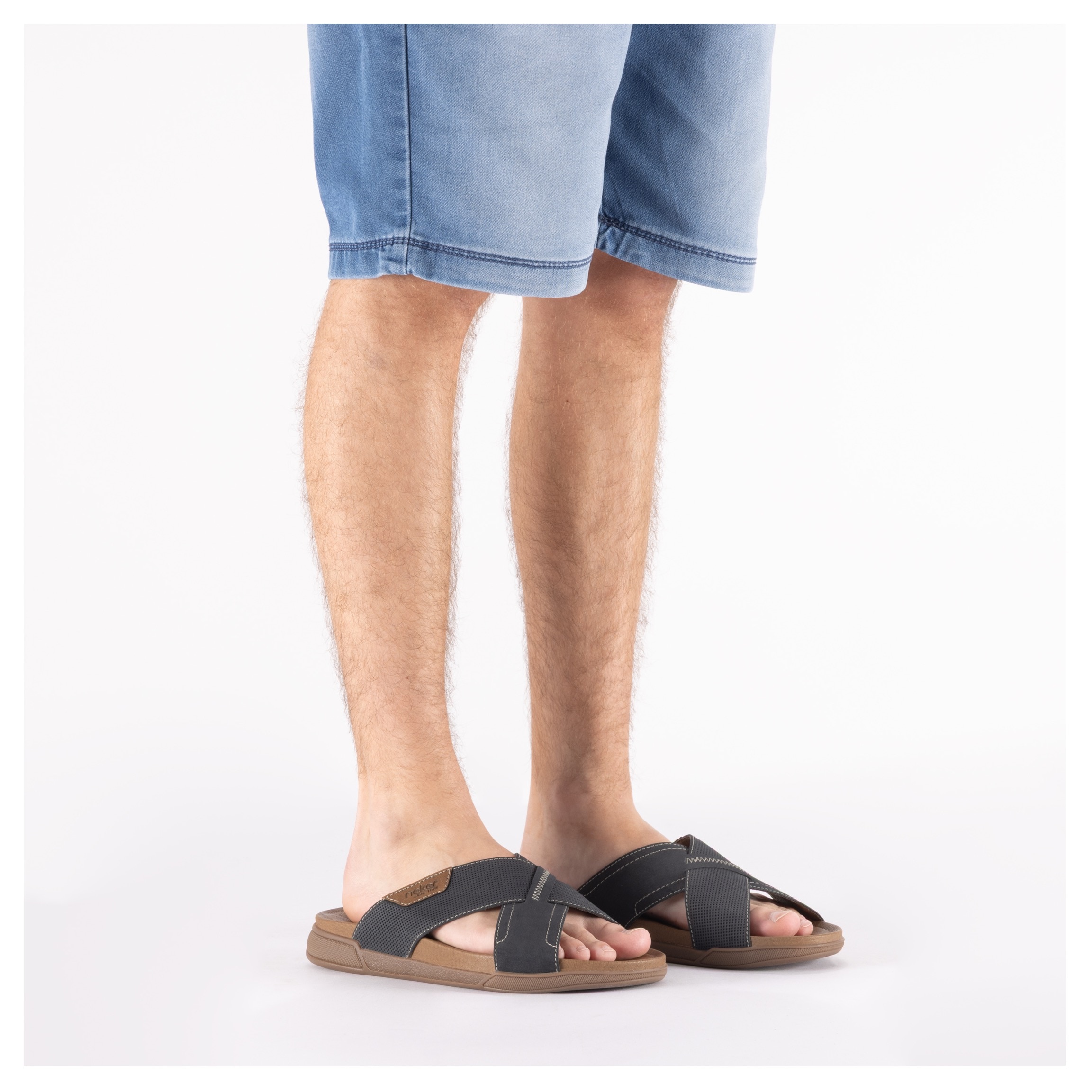 Rieker Pantolette  Chaussure d'été, chaussure d’intérieur, chaussure de vacances forme confortable