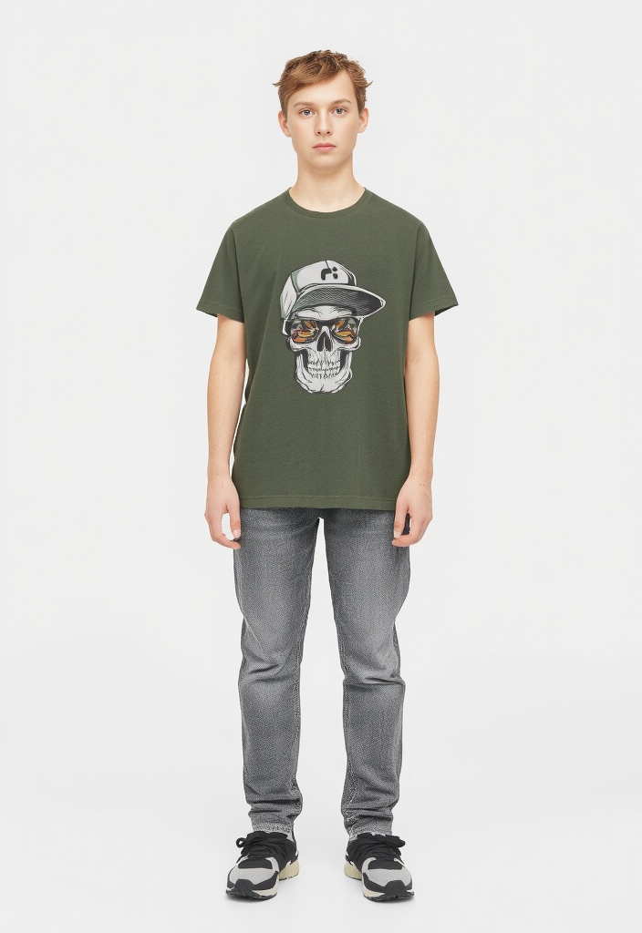 Name It T-Shirt »NKMLORNE – Shirt mit stylischem Print und Baumwolle« bedruckt, casual, regular fit, Jersey, Rundhals